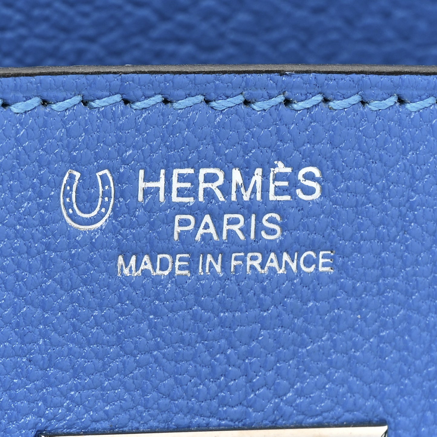 Chevre Mysore Horseshoe Birkin 30 Bleu Hydra Vert Bengale