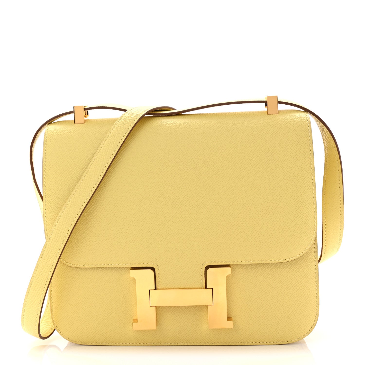 Hermes Epsom Constance 24 Jaune Poussin 1785067 – FASHIONPHILE