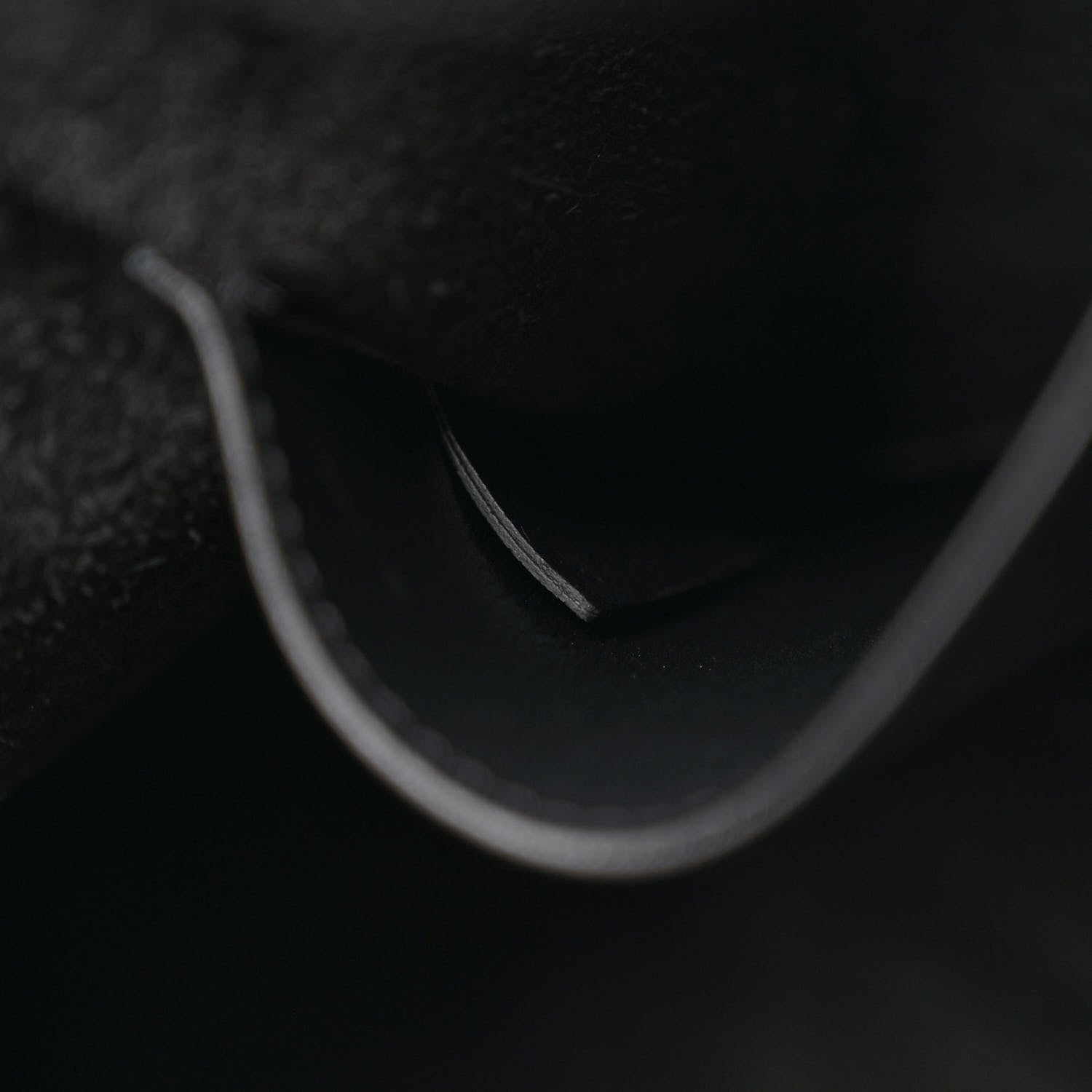 Celine Smooth Calfskin Cuir Small Triomphe Cabas Drawstring Black 7 of 11