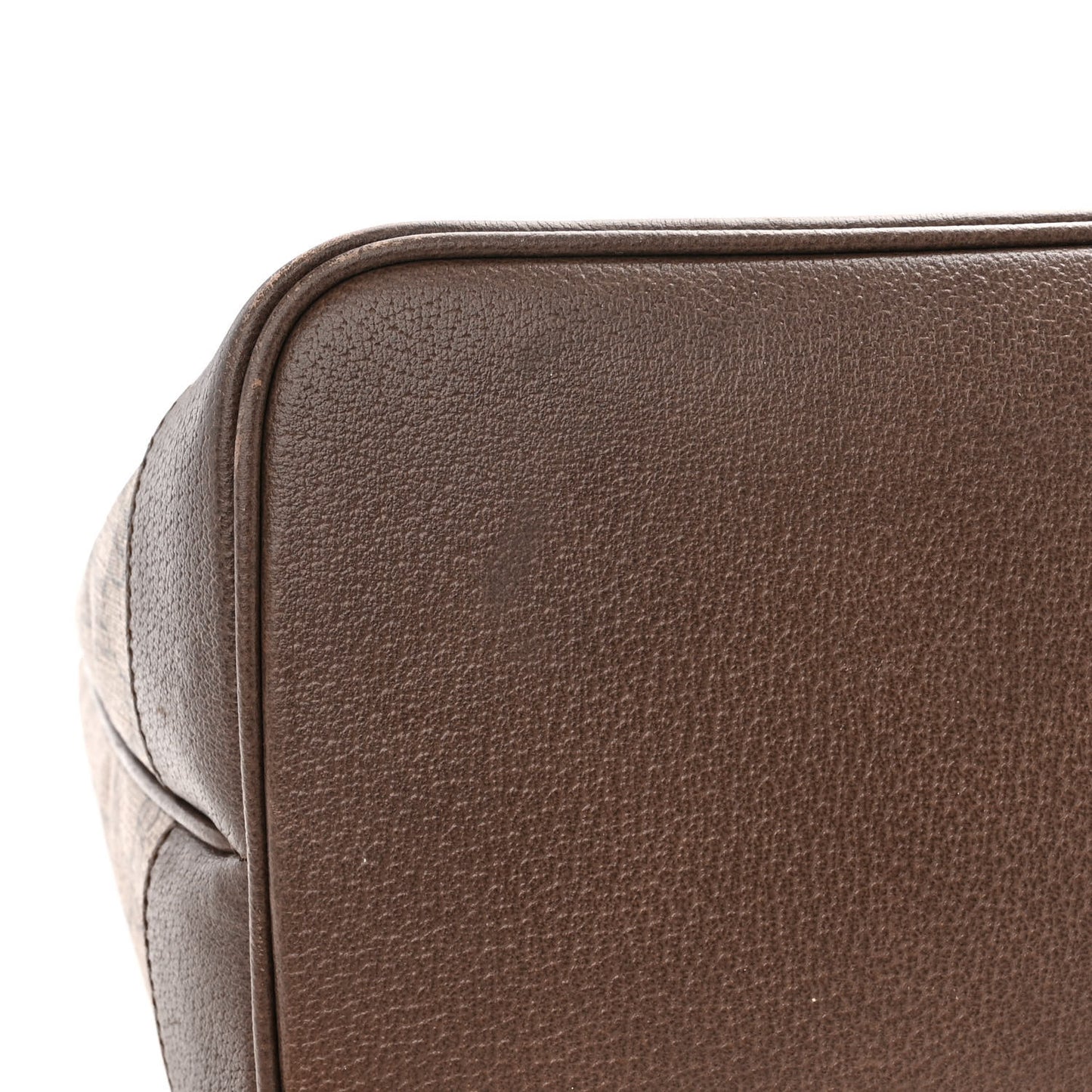 GG Supreme Monogram Textured Dollar Calfskin Web Large Ophidia Tote Beige Ebony New Acero