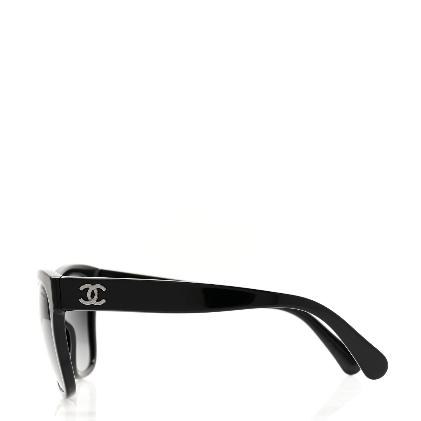 Acetate Polarized Square CC Sunglasses 5380 Black