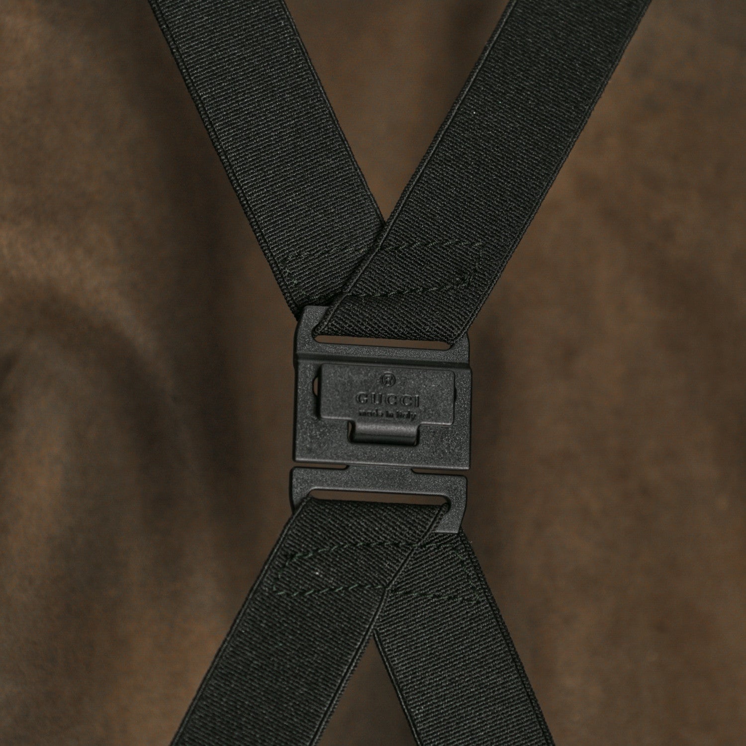 Gucci GG Supreme Monogram Four Wheel Suitcase Black 6 of 11