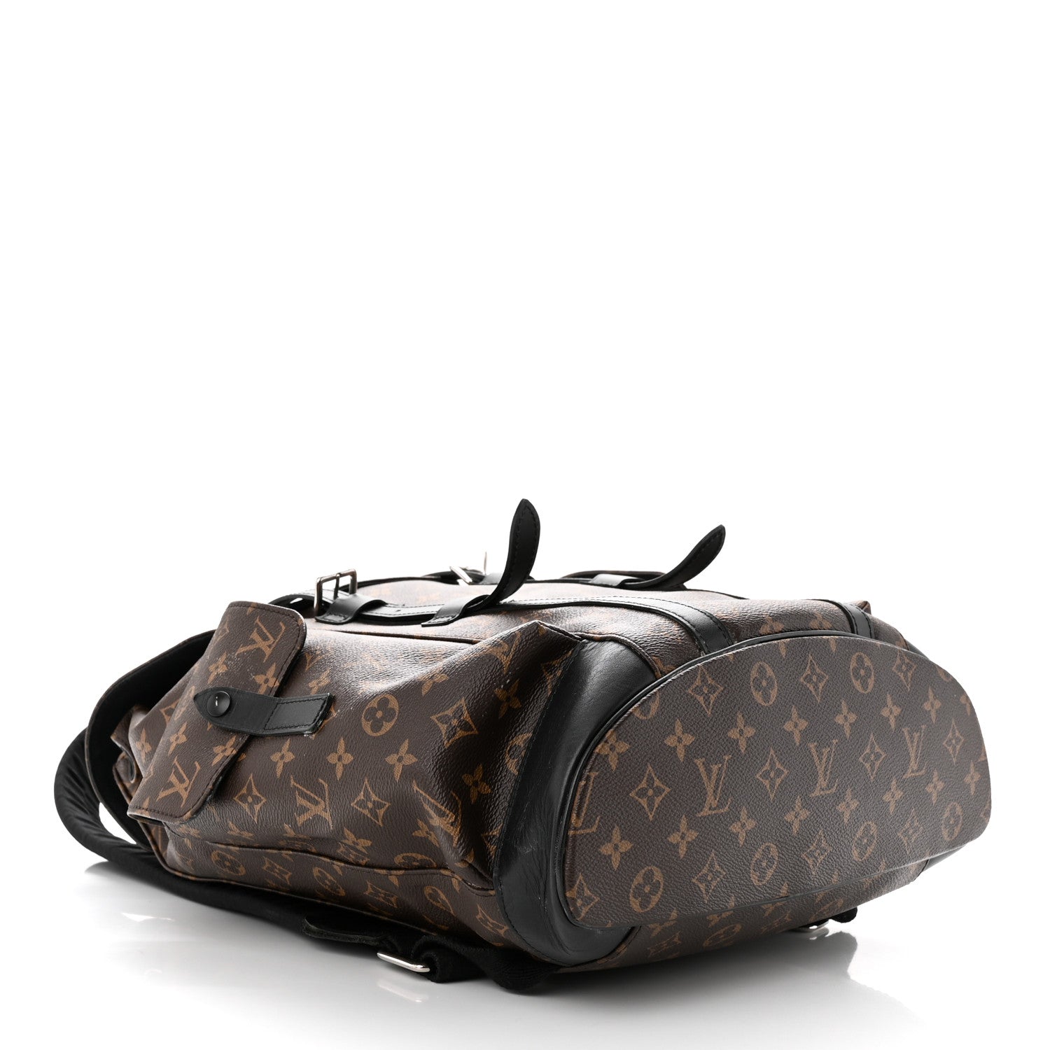 Louis Vuitton Monogram Macassar Christopher PM Backpack 4 of 13