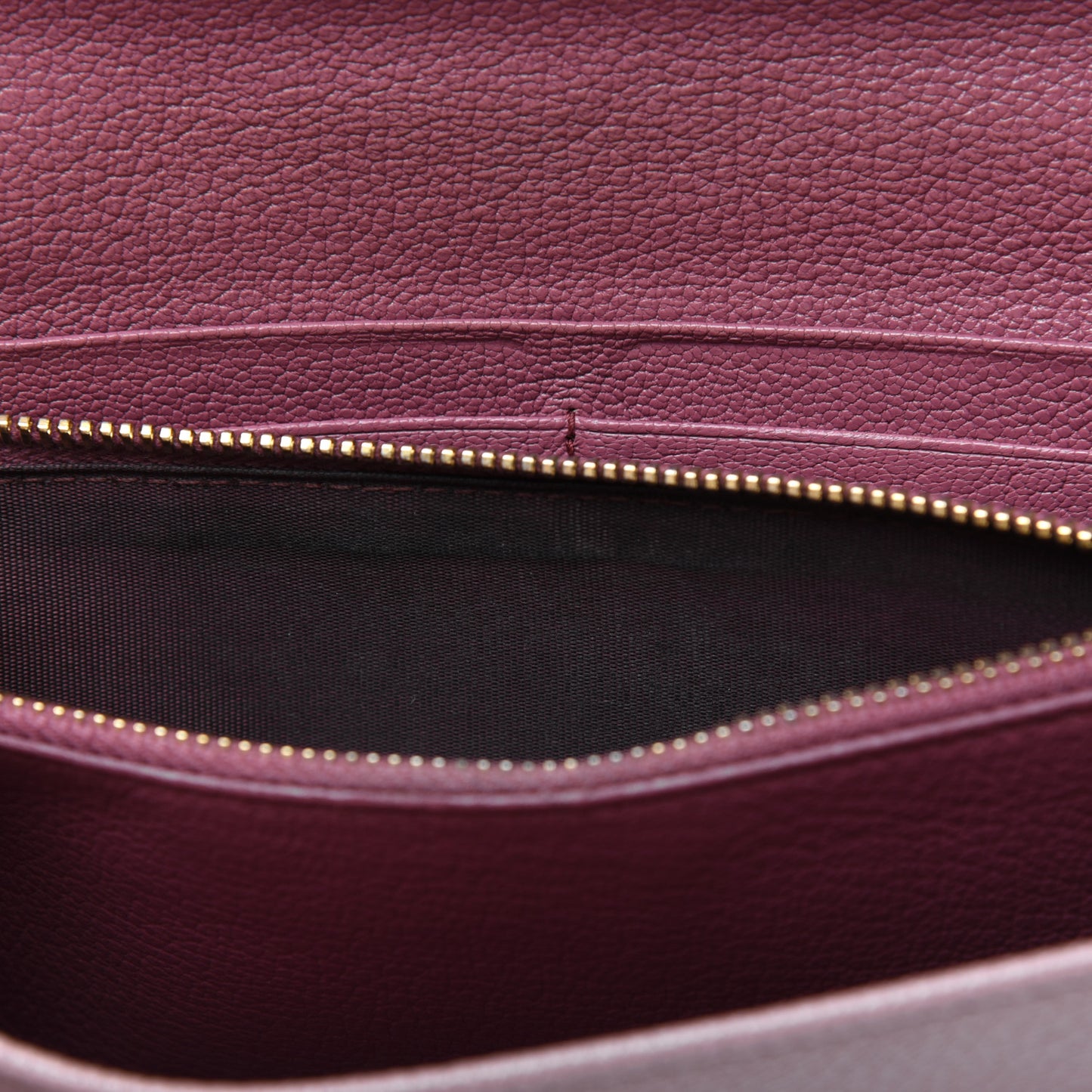 Goatskin Madras Bi-Color Continental Wallet Anticho Orchidea
