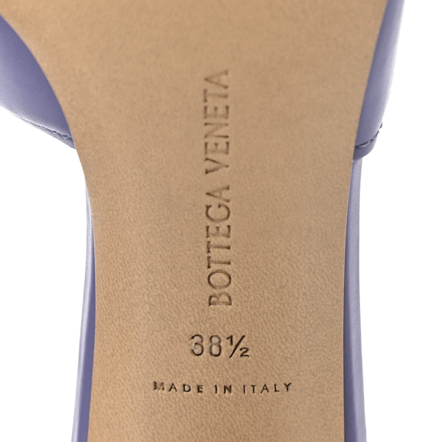 Vienna Calfskin The Band Sandals 38.5 Lavender