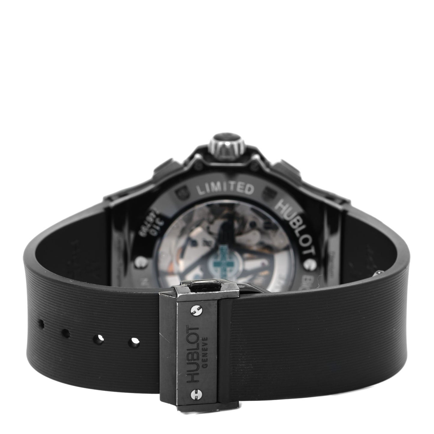 Tungsten Titamium Rubber 45mm Aero Bang Morgan Automatic Watch Black 310.CK.1140.RX.MOR08