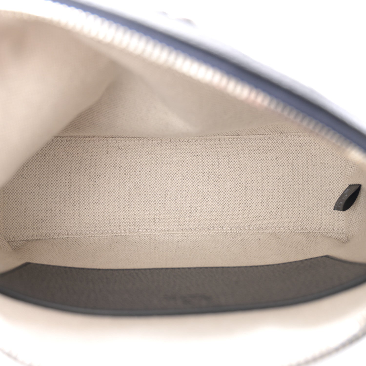 Gucci GG Supreme Monogram Textured Dollar Calfskin Web Small Ophidia Dome Shoulder Bag Beige Blue 5 of 11