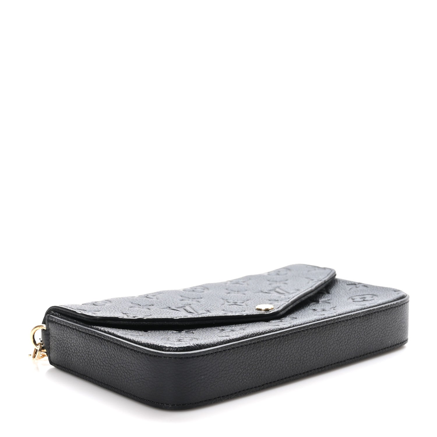 Louis Vuitton Empreinte Pochette Felicie Chain Wallet Black 5 of 11