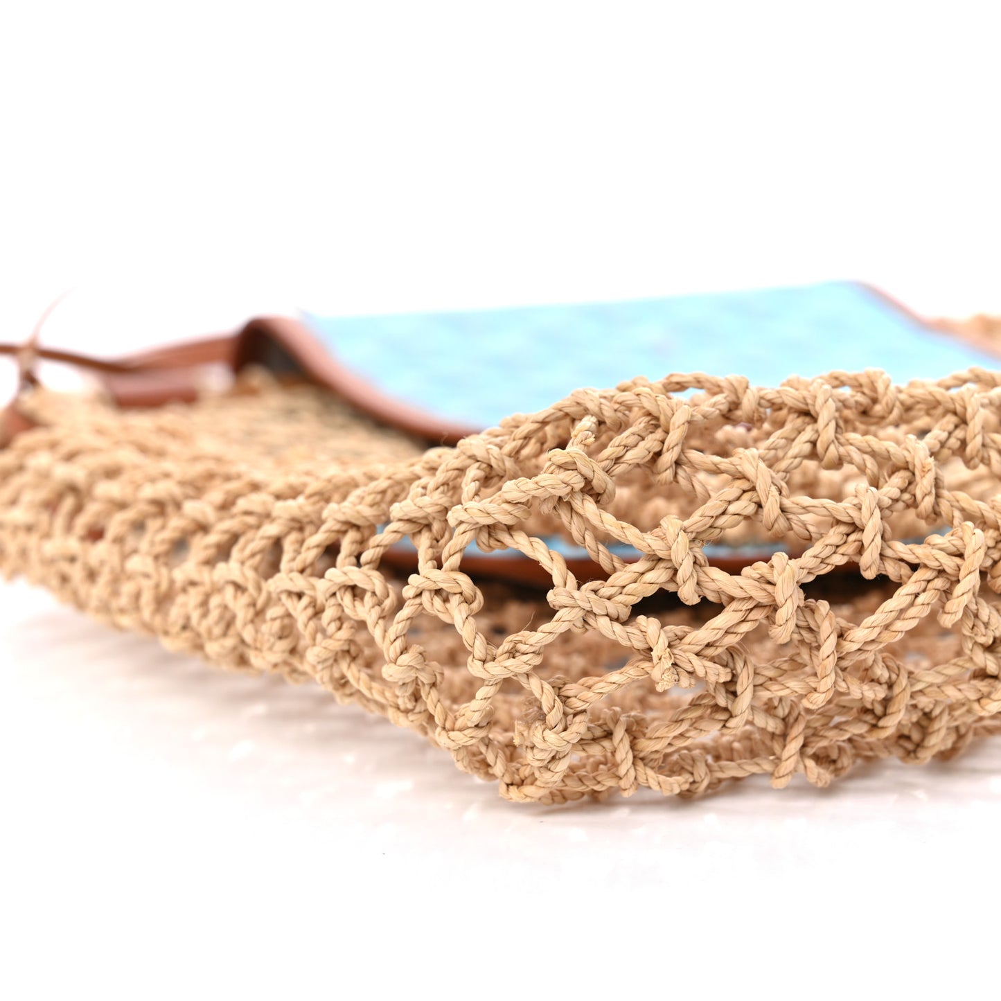 ine Net Aligre Tote Blue