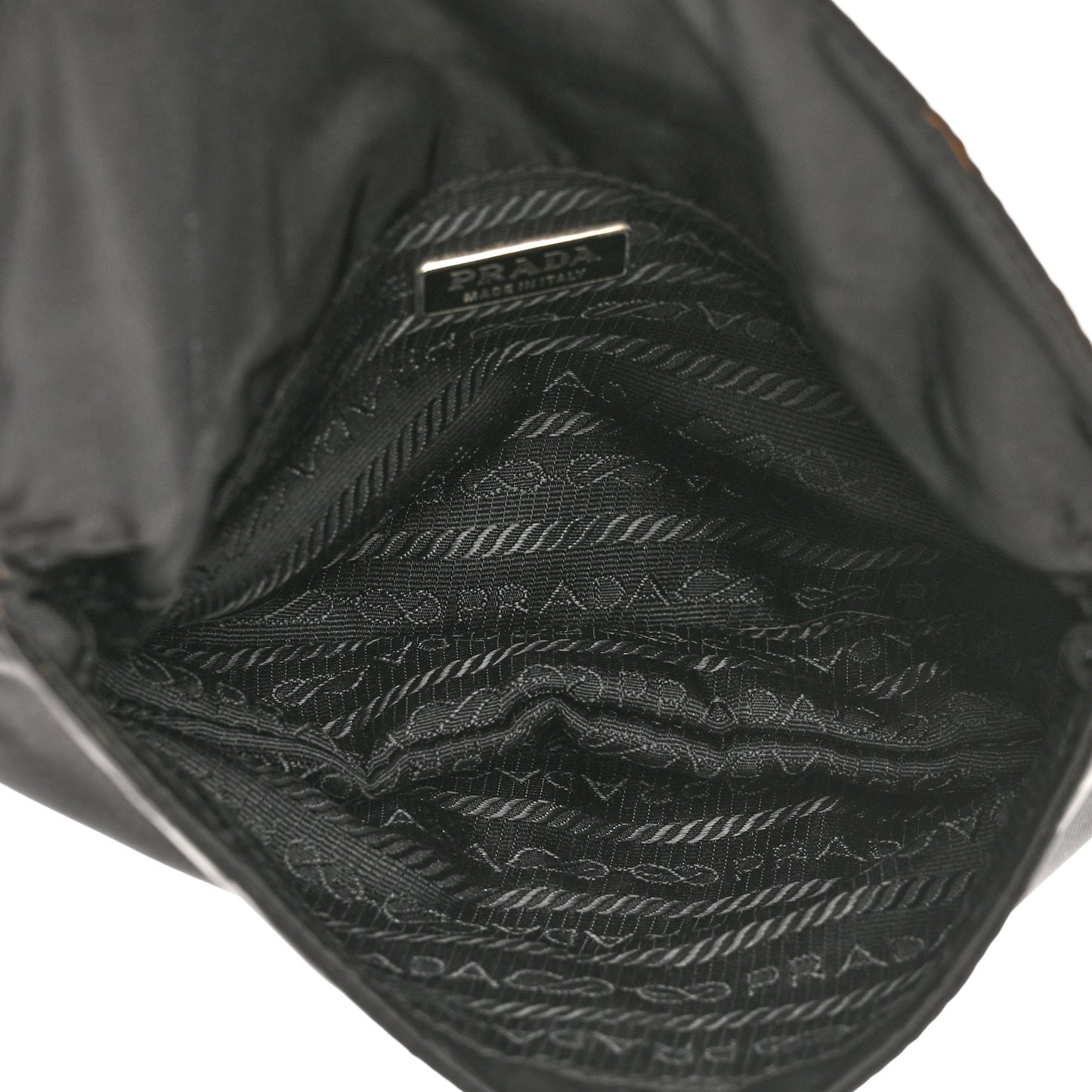 Tessuto Nylon Belt Bag Black