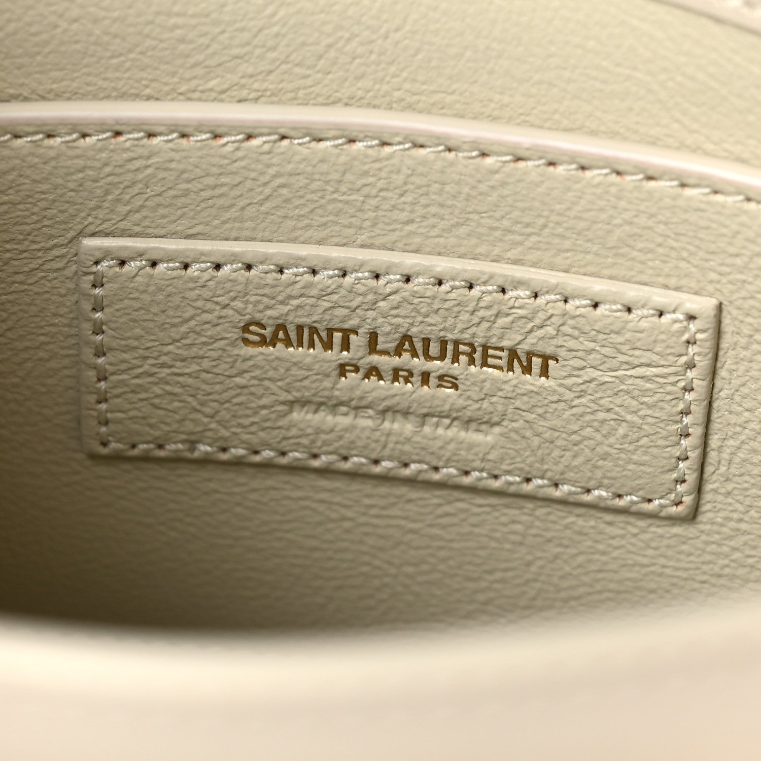 Saint Laurent Smooth Calfskin Mini Manhattan Shoulder Bag Crema Soft 6 of 11