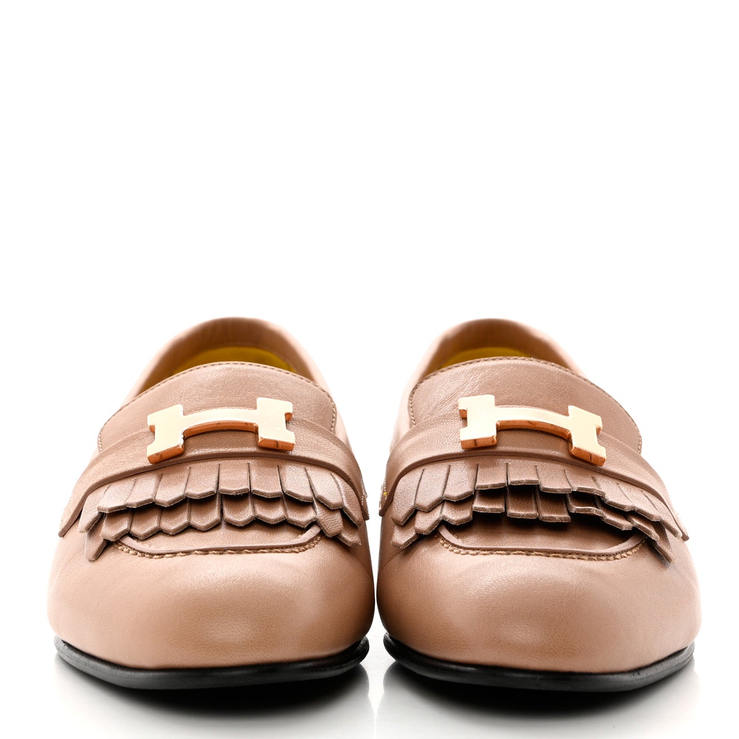 Goatskin Womens Royal Loafers 37 Bois De Santal