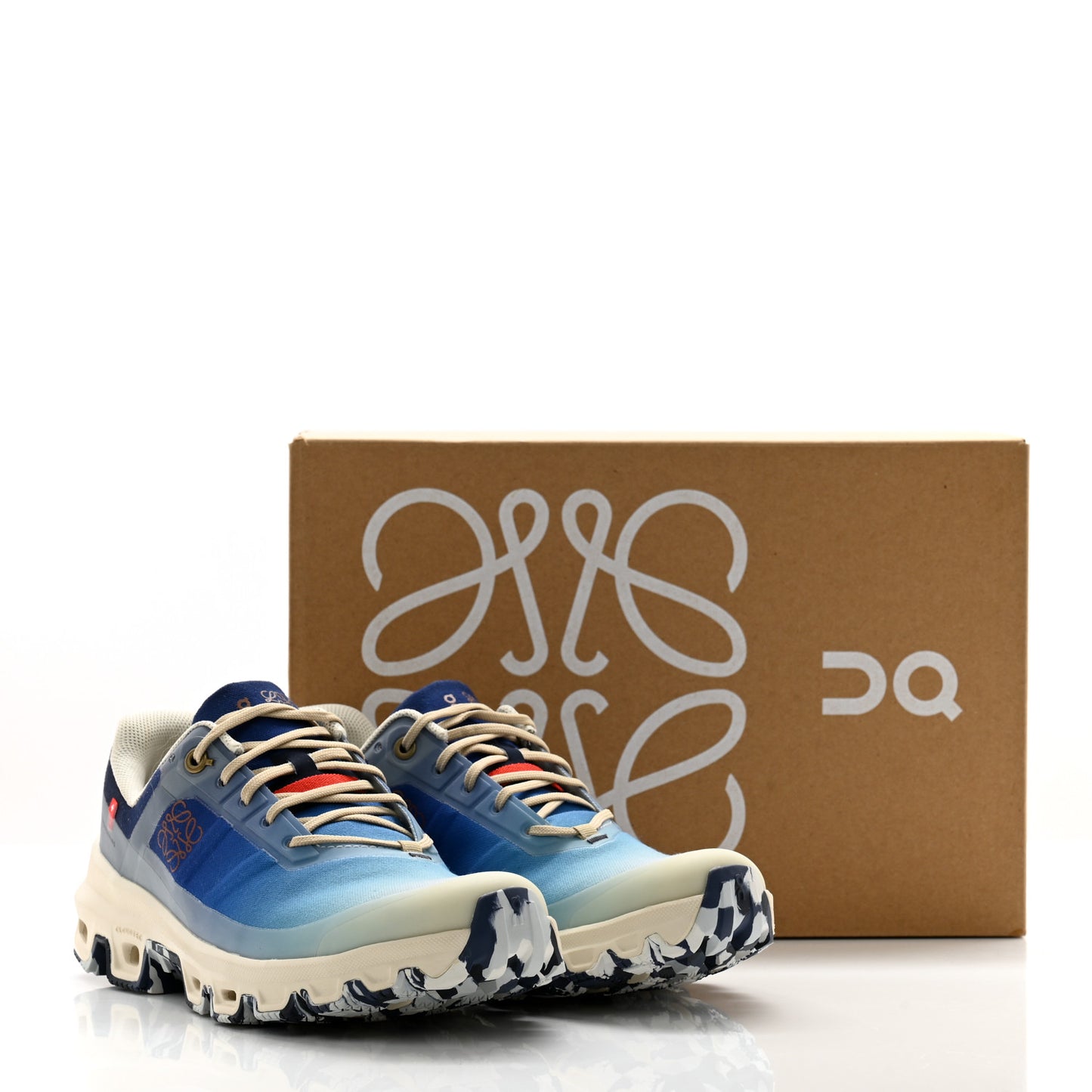 X ON Canvas Mesh Cloudventure Sneakers 37 Gradient Blue