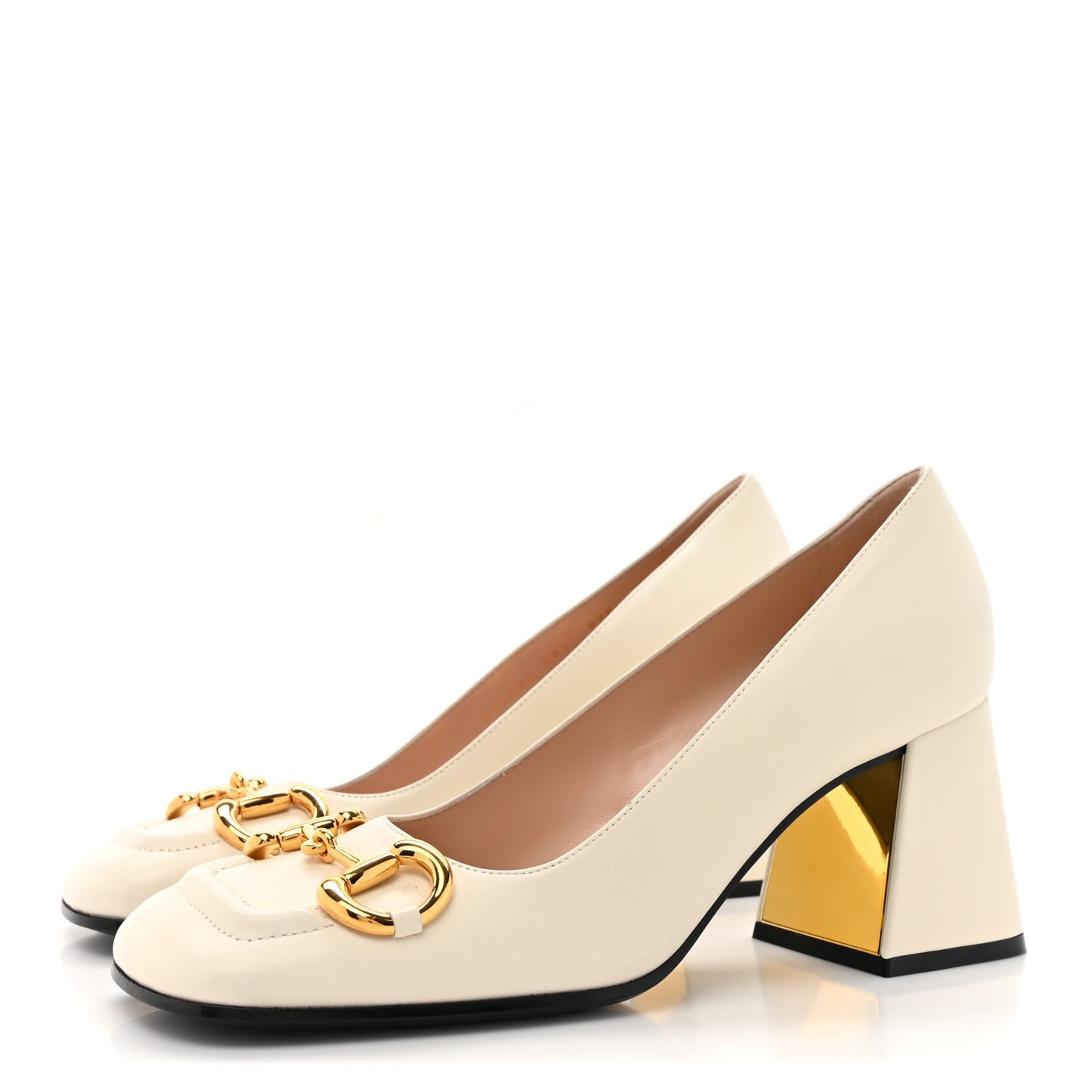 Malaga Kid Horsebit Pumps 38.5 Mystic White