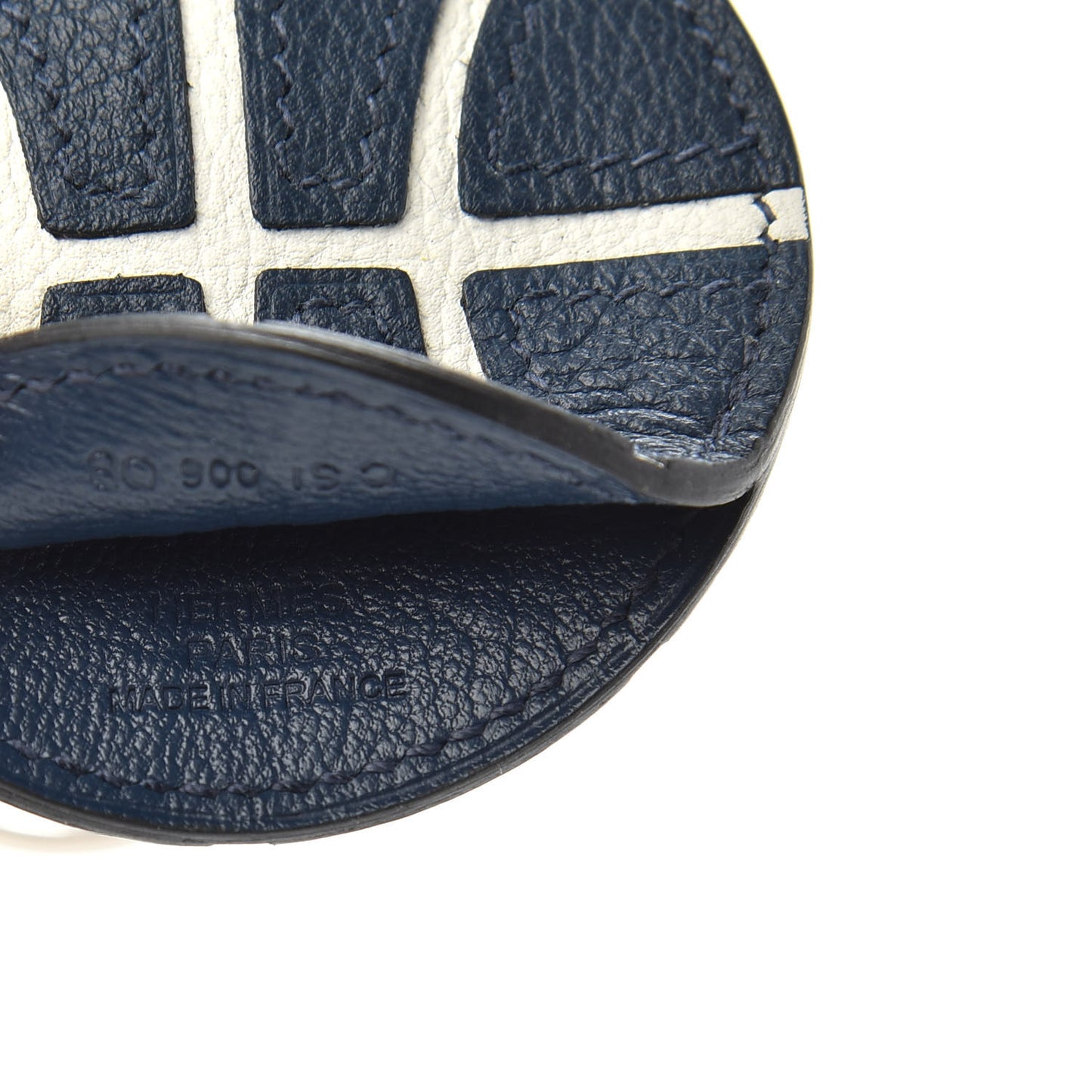Evercolor Basketball Key Ring Bleu De Malte White Bordeaux