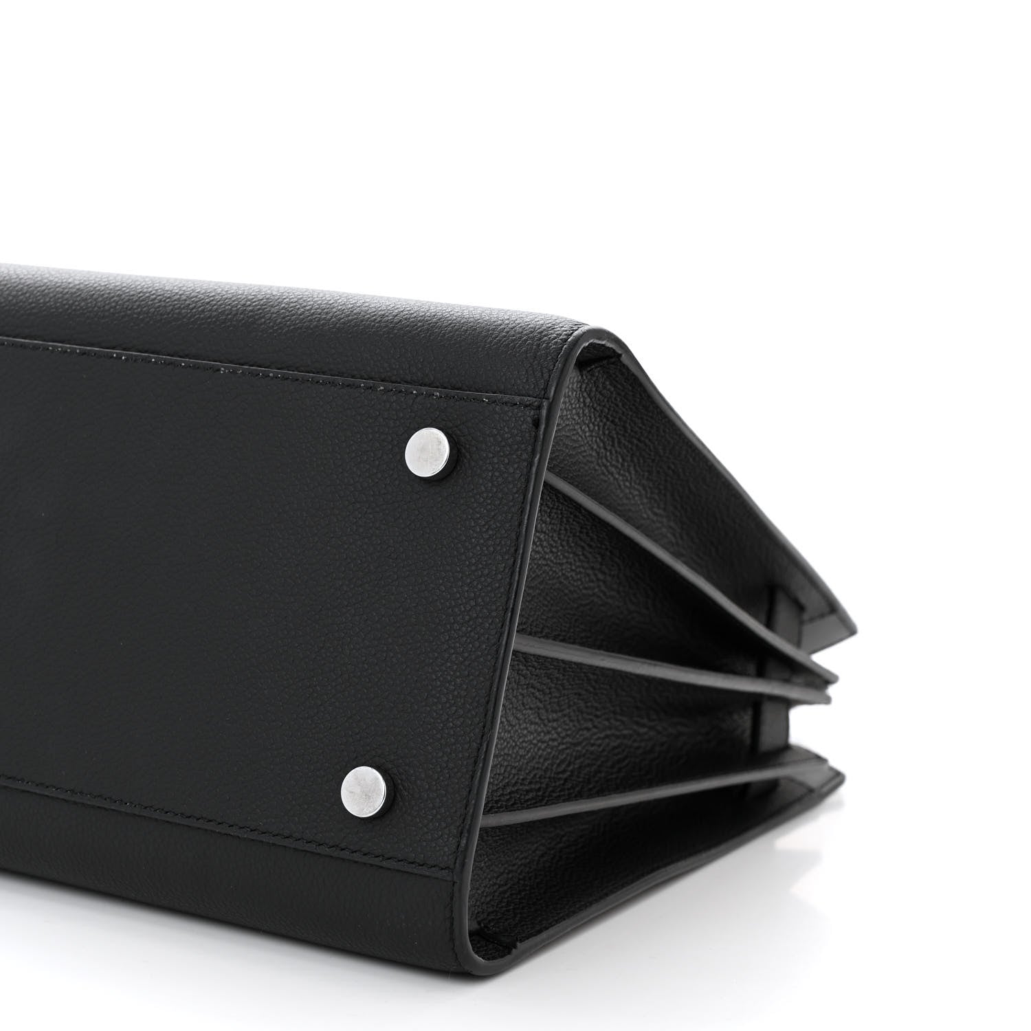 Saint Laurent Grained Calfskin Small Sac De Jour Black 10 of 10