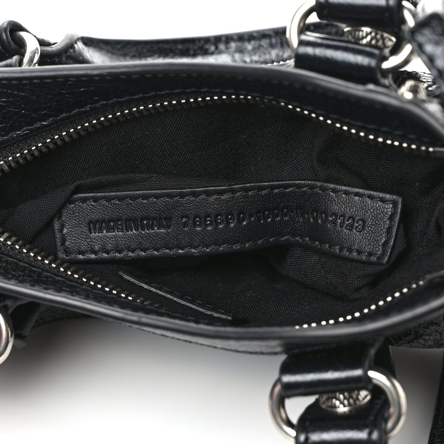 Agneau Arena Neo Cagole Mini Handbag Black