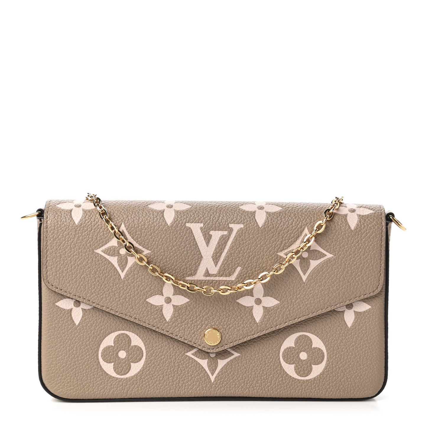 Empreinte Monogram Giant Felicie Pochette Tourterelle Creme