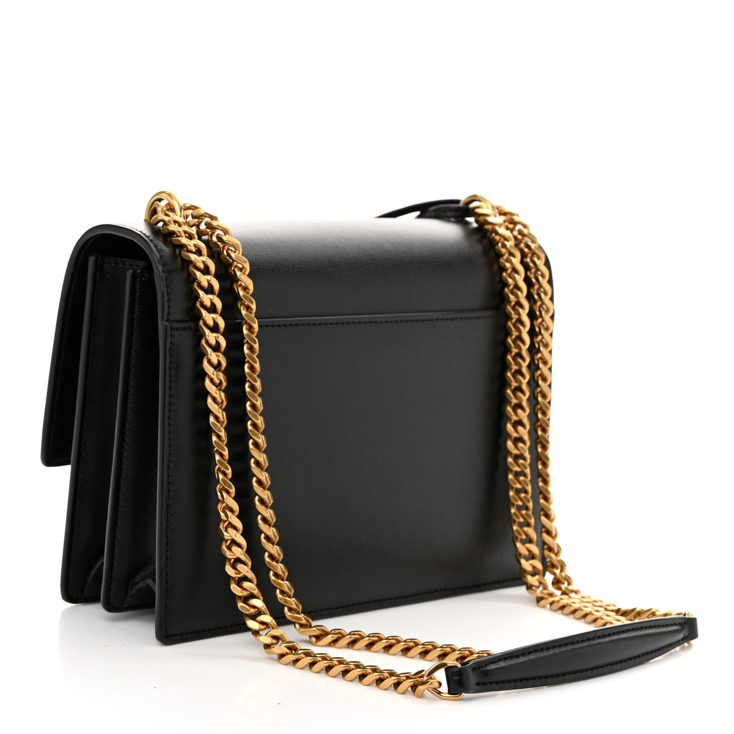 Calfskin Medium Monogram Sunset Black
