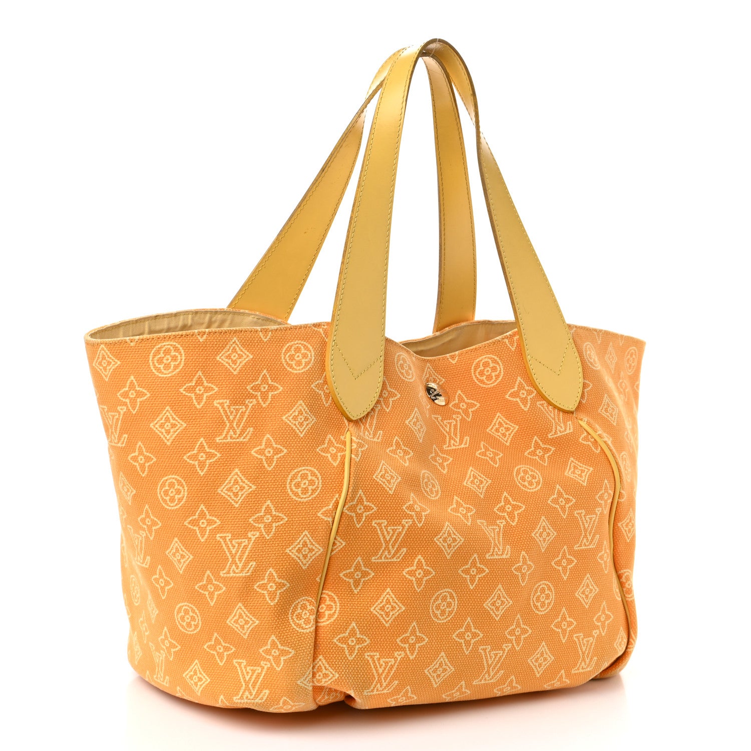 Louis Vuitton Cabas Ipanema PM Yellow 4 of 10