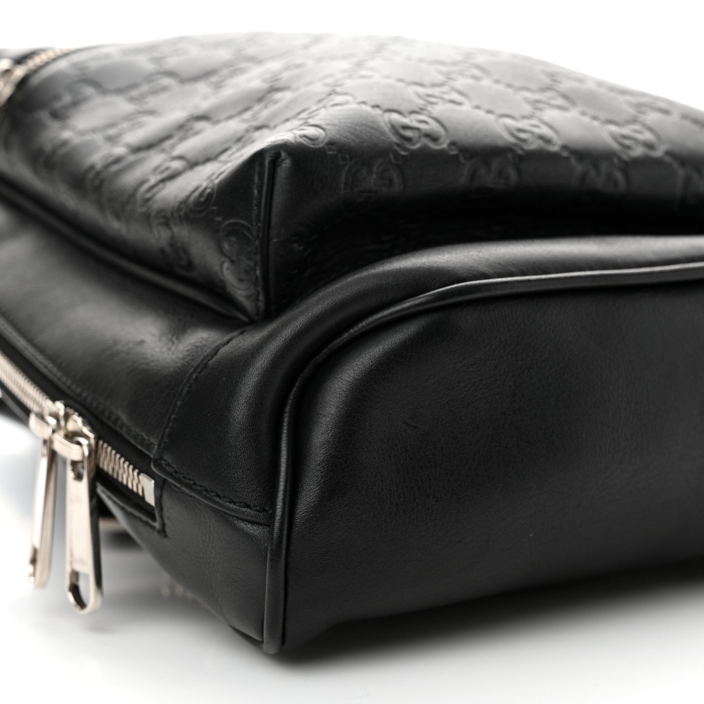 Guccissima Sling Backpack Black