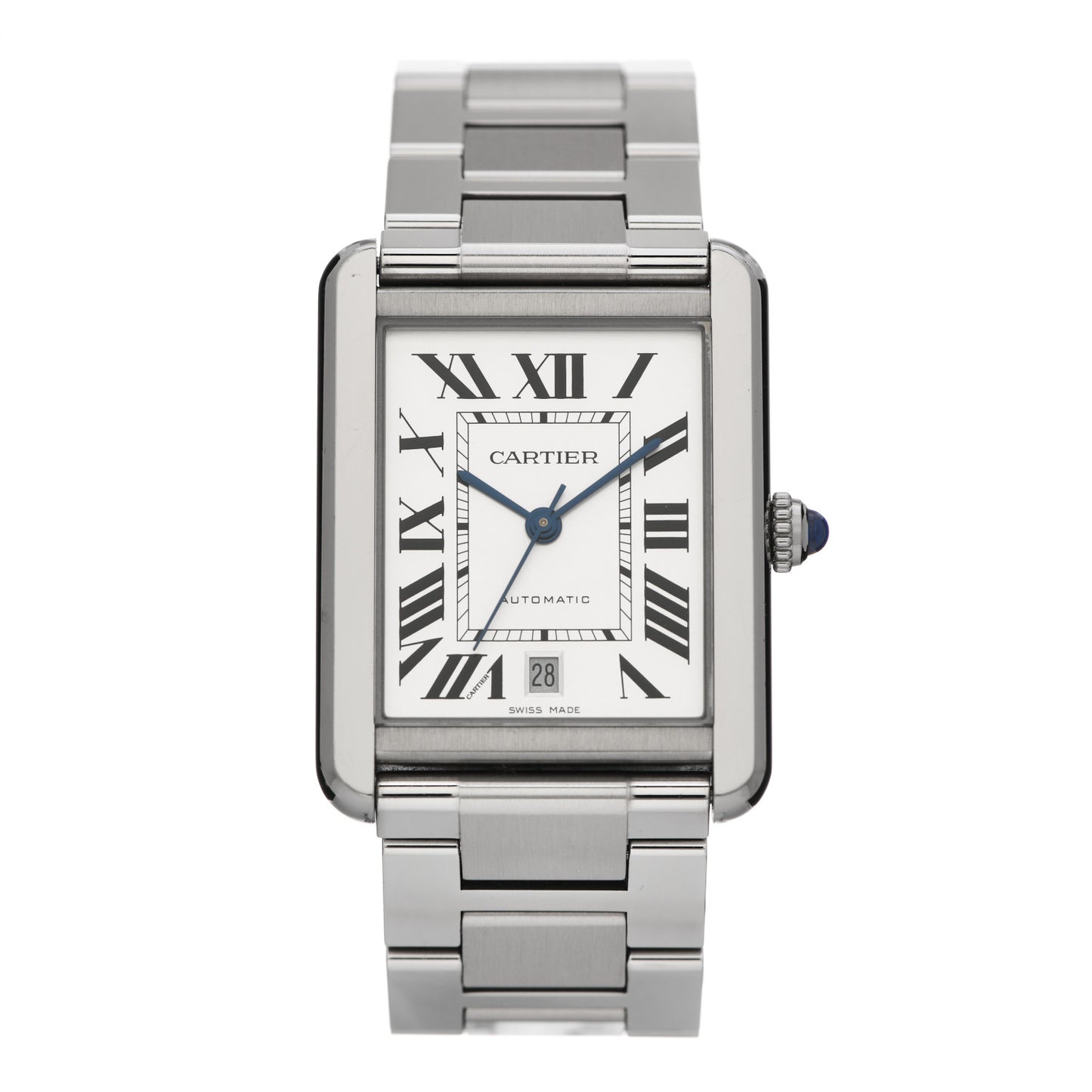 Stainless Steel 31mm Tank Solo Automatic Watch