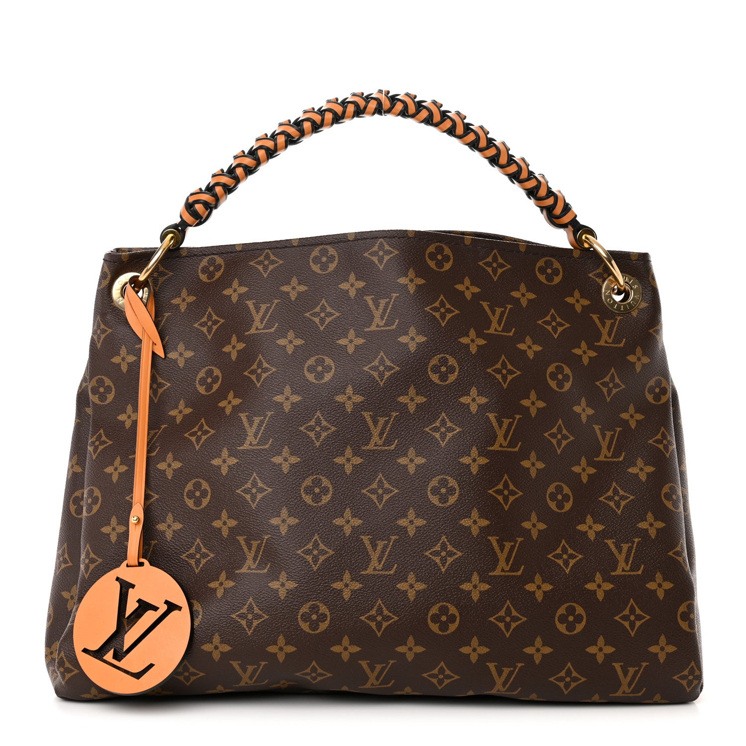 Louis Vuitton Monogram Braided Artsy MM Safran Imperial 1389088
