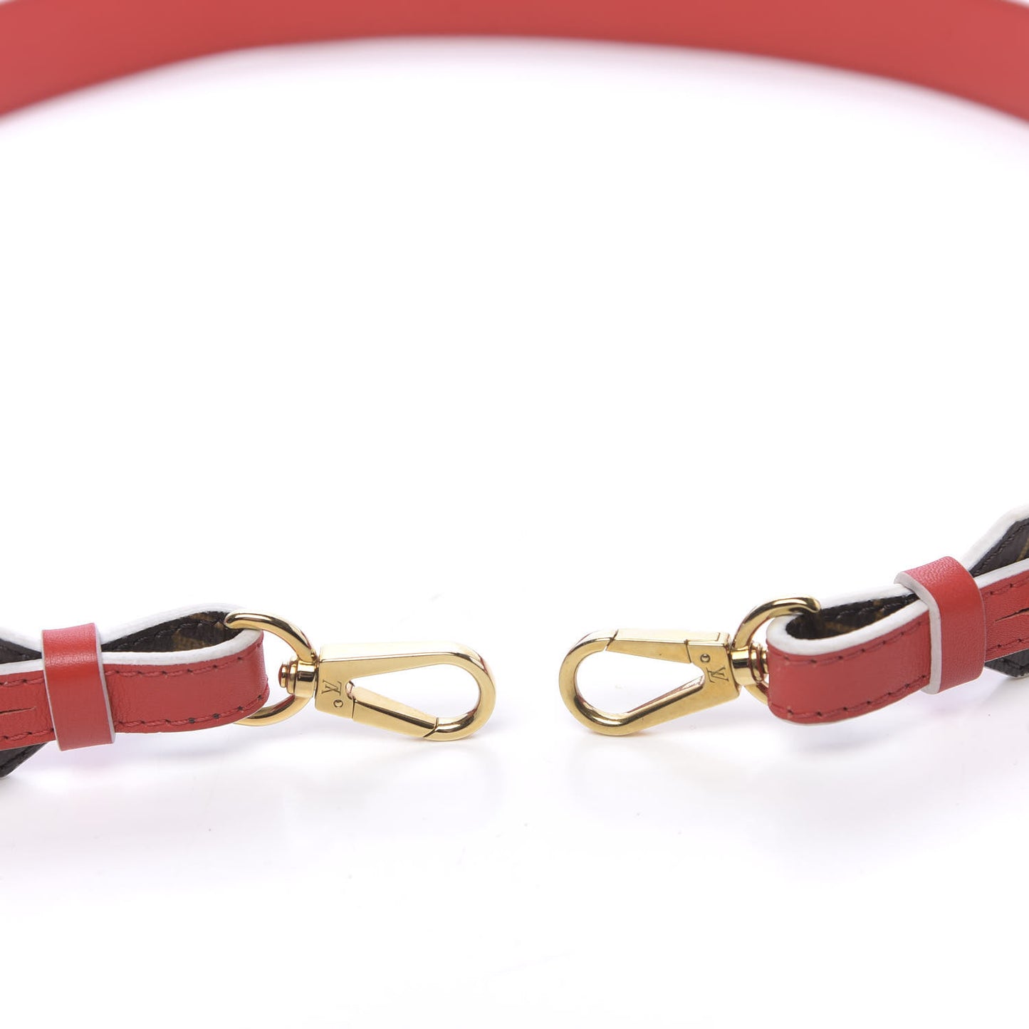Monogram Bandouliere Shoulder Strap XL Coquelicot
