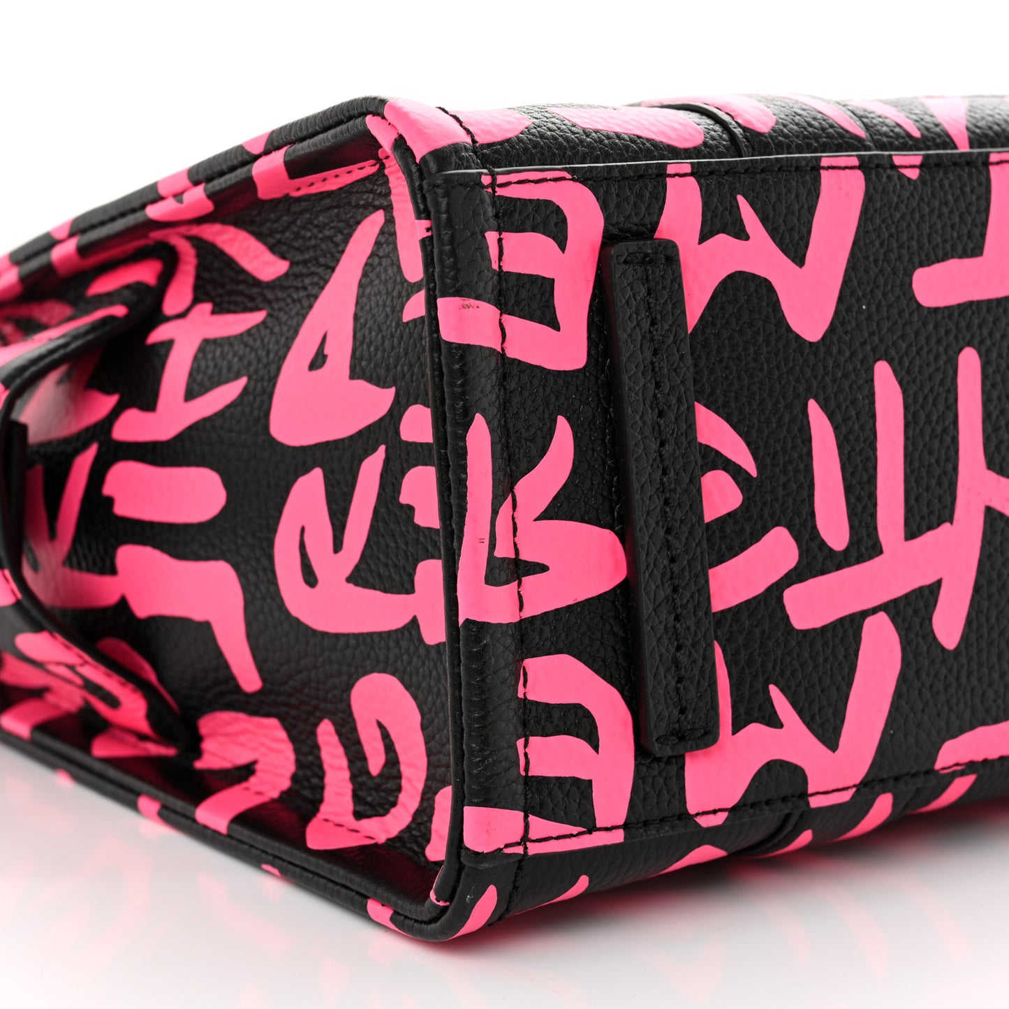 X STEPHEN SPROUSE Grained Calfskin Medium The Tote Bag Pink