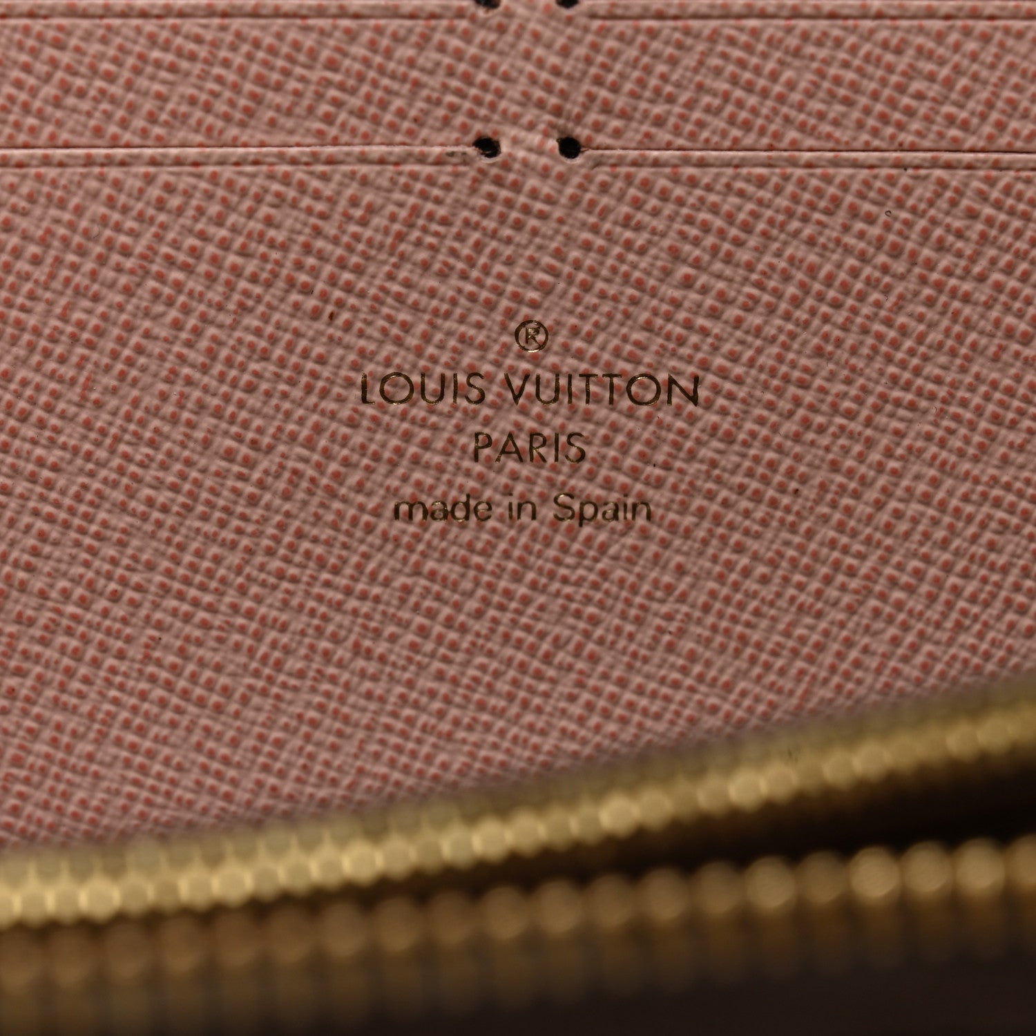 Louis Vuitton Monogram Clemence Wallet Rose Ballerine 6 of 7