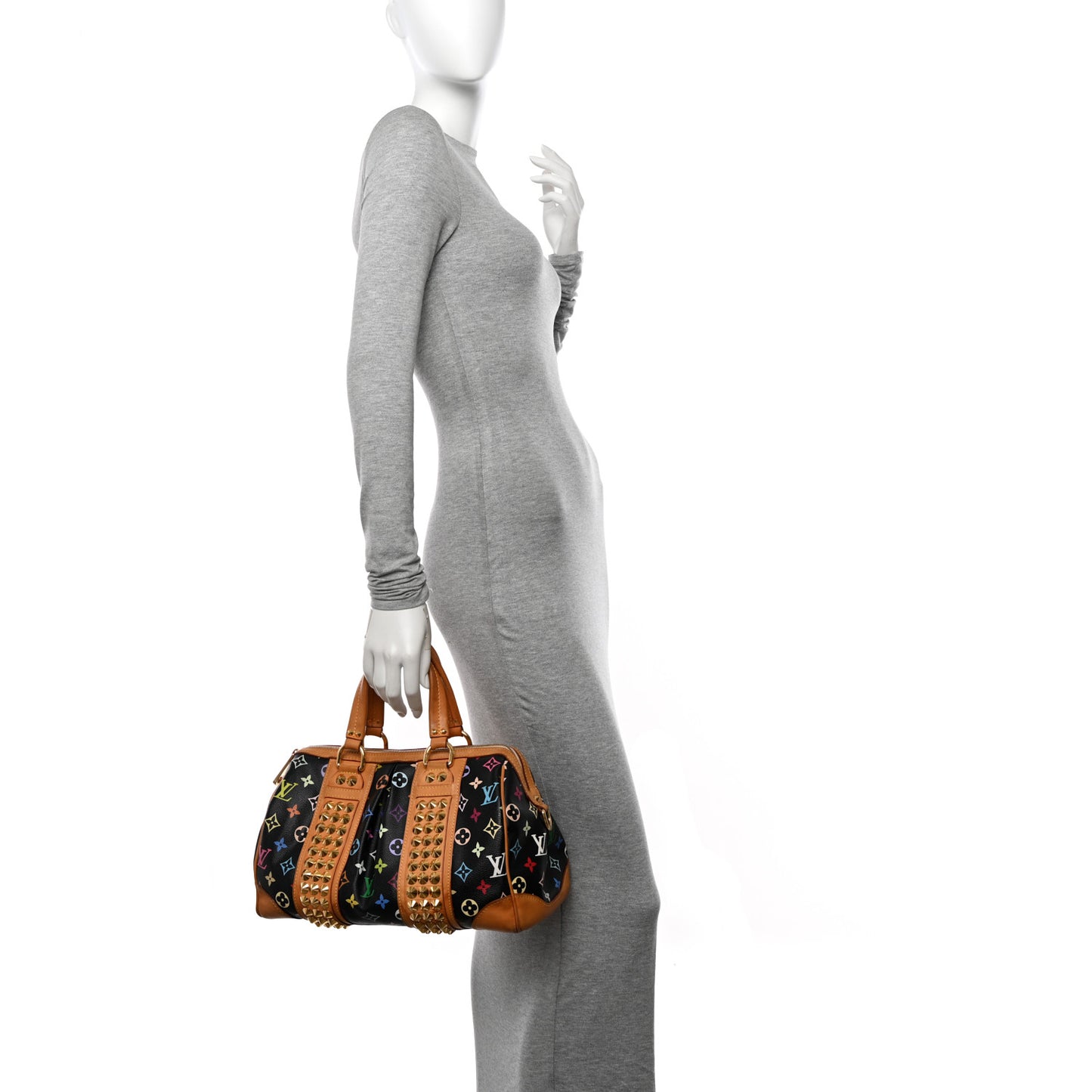 Monogram Multicolor Courtney MM Black