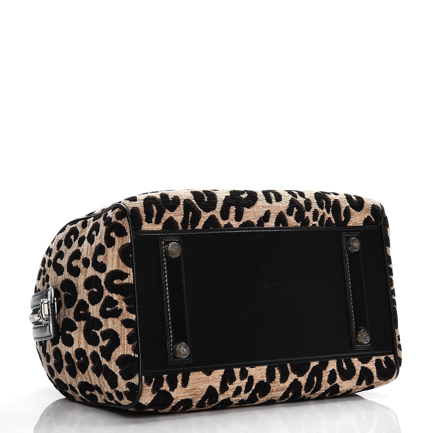 Jacquard Velvet Leopard Print Stephen Sprouse Speedy