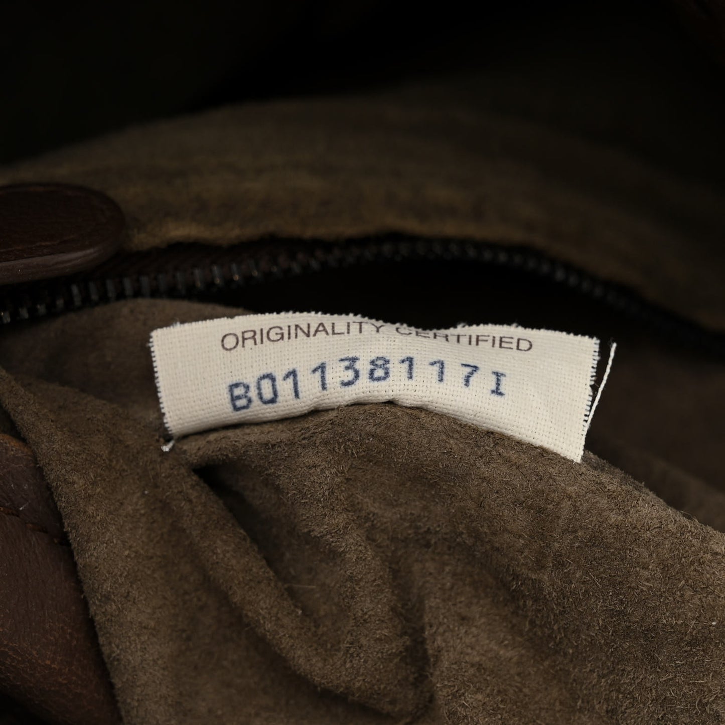 Nappa Intrecciato Medium Seamless Tote Brown
