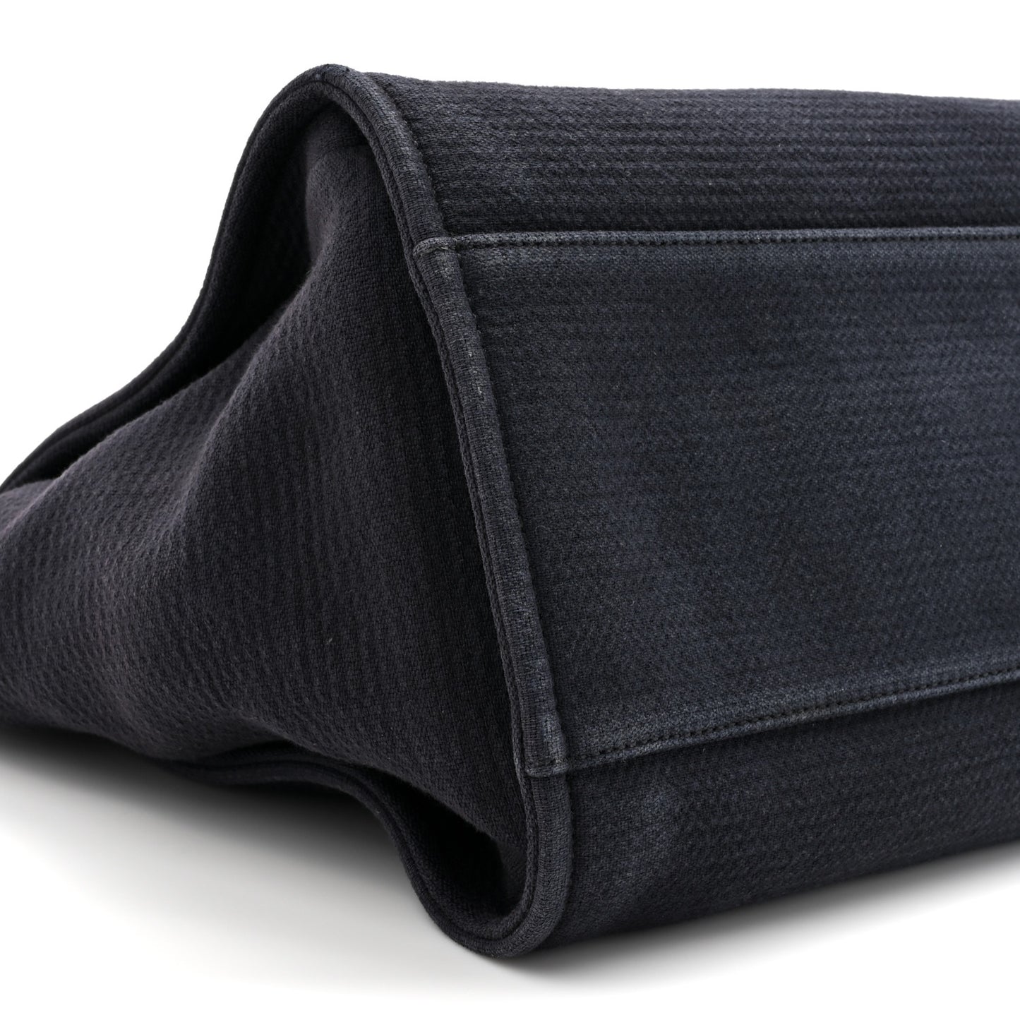 Mixed Fibers Medium Deauville Tote Black