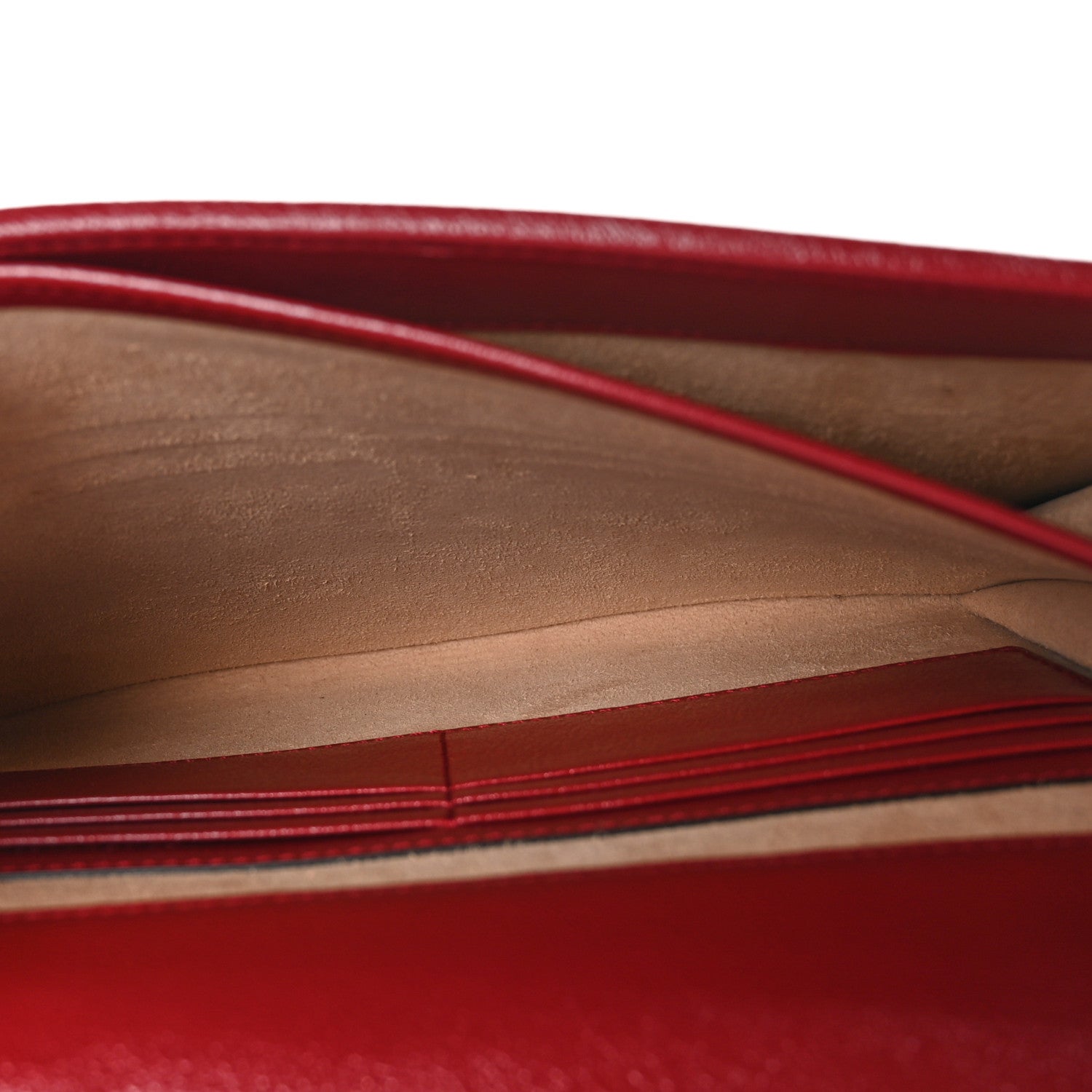 Gucci Calfskin Web Rajah Clutch Romantic Cherry 5 of 9
