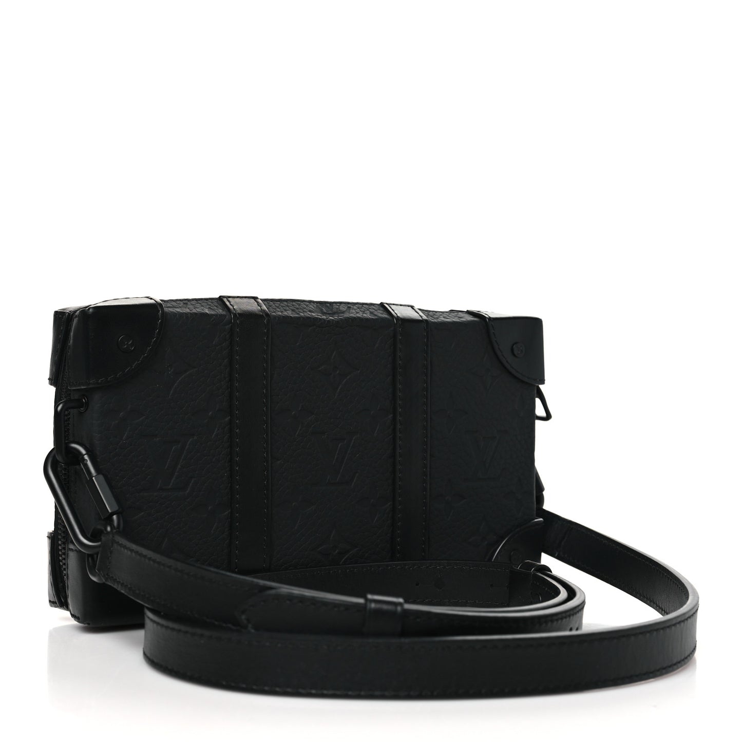 Taurillon Monogram Soft Trunk Wallet Black