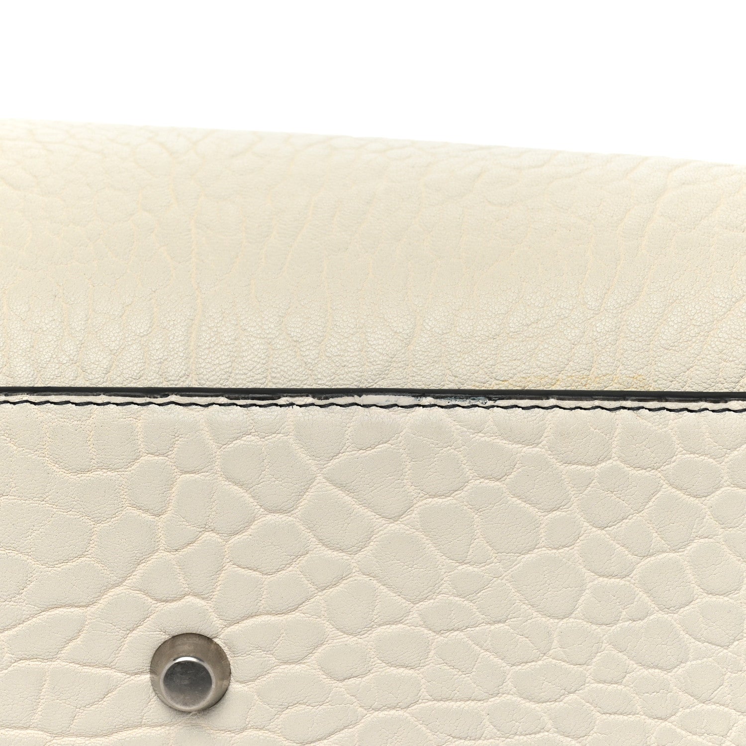 Christian Dior Canyon Grained Lambskin Large Lady Dior Off White 14 of 17