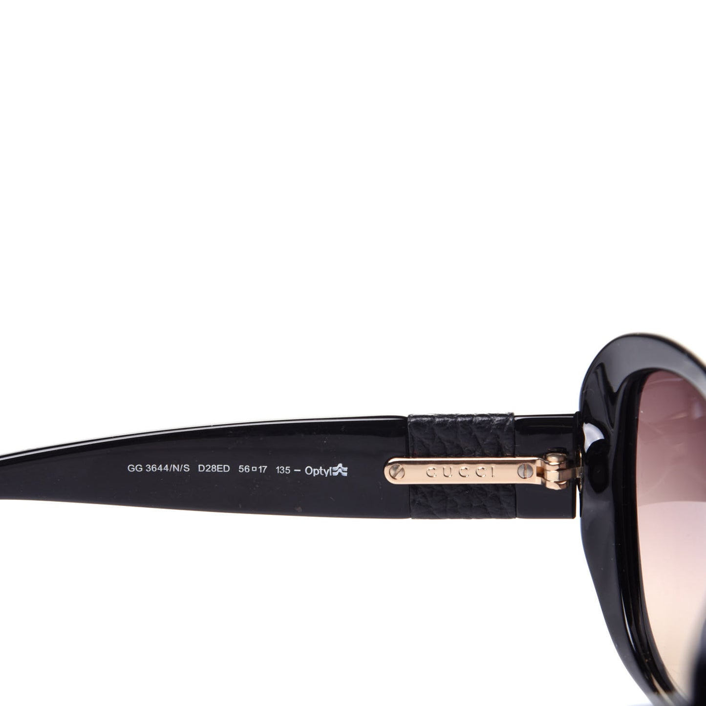 Acetate Crystal GG Sunglasses GG 3644/N/S Black