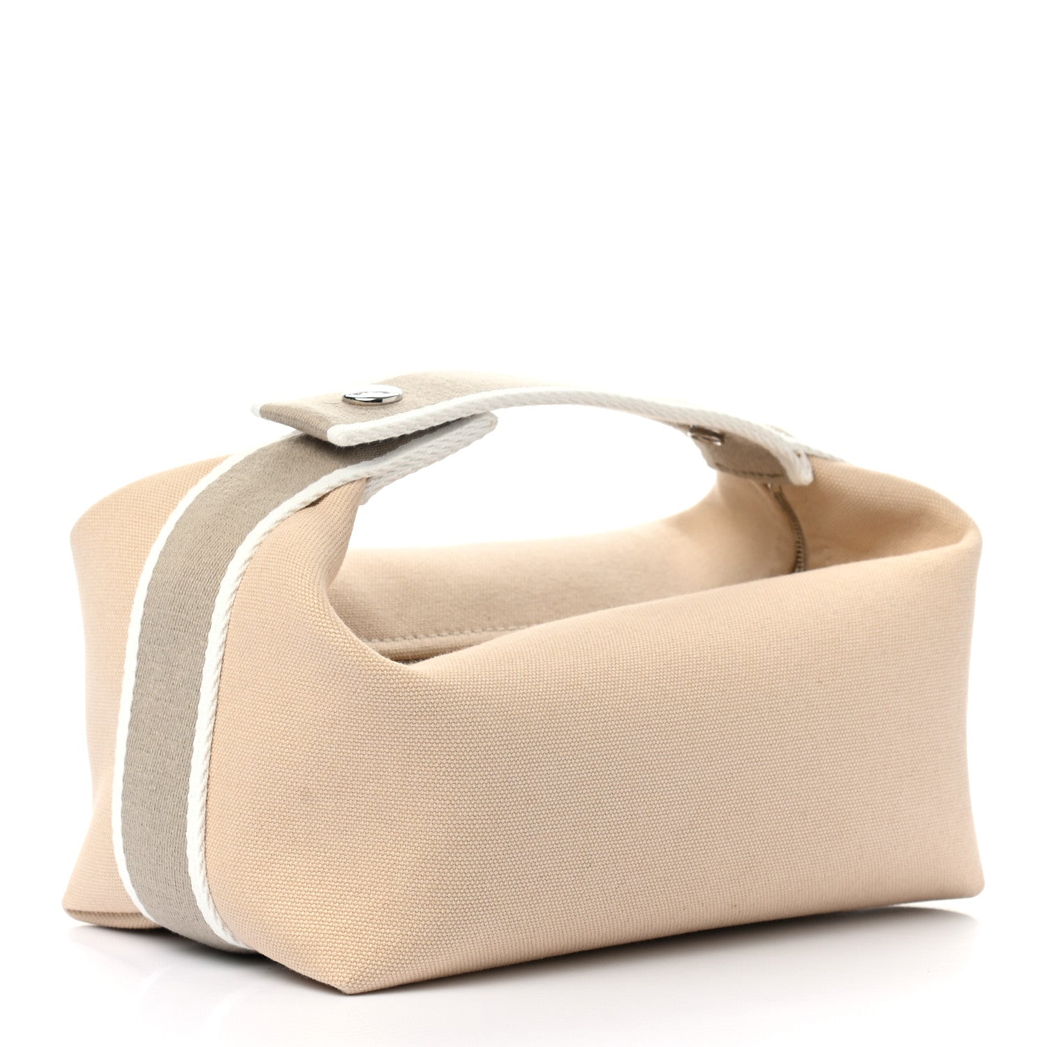 Hermes Canvas Small Bride-A-Brac Pouch Natural 3 of 9