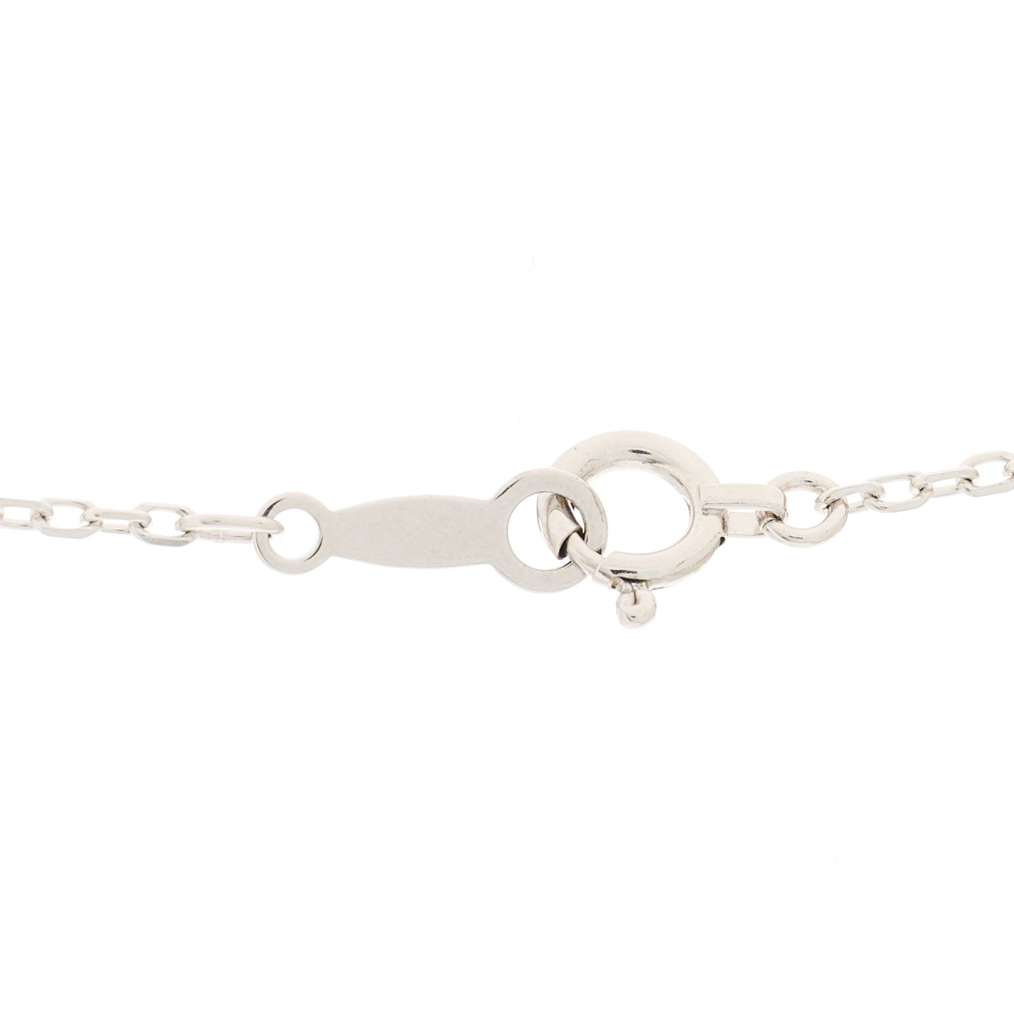 18K White Gold Akoya Pearl 8mm Single Pendant Necklace