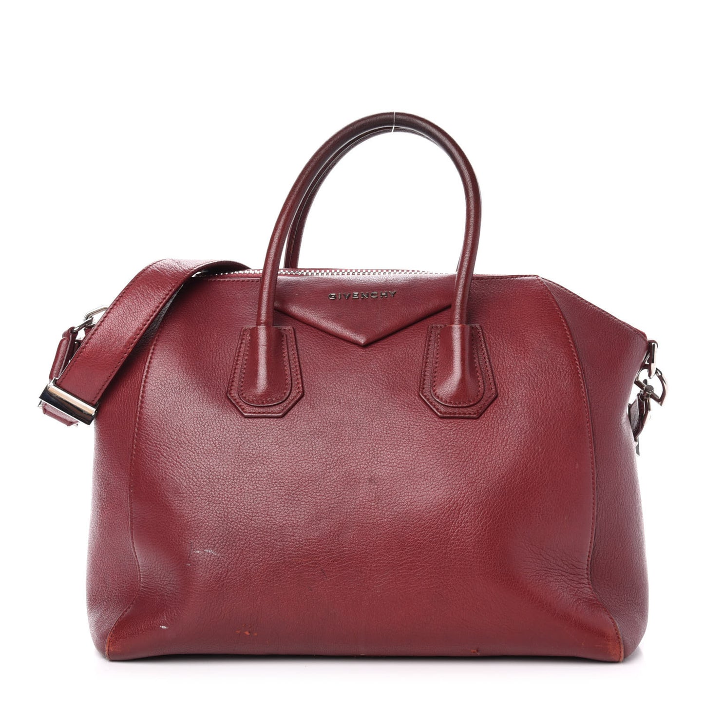 Sugar Goatskin Medium Antigona Red