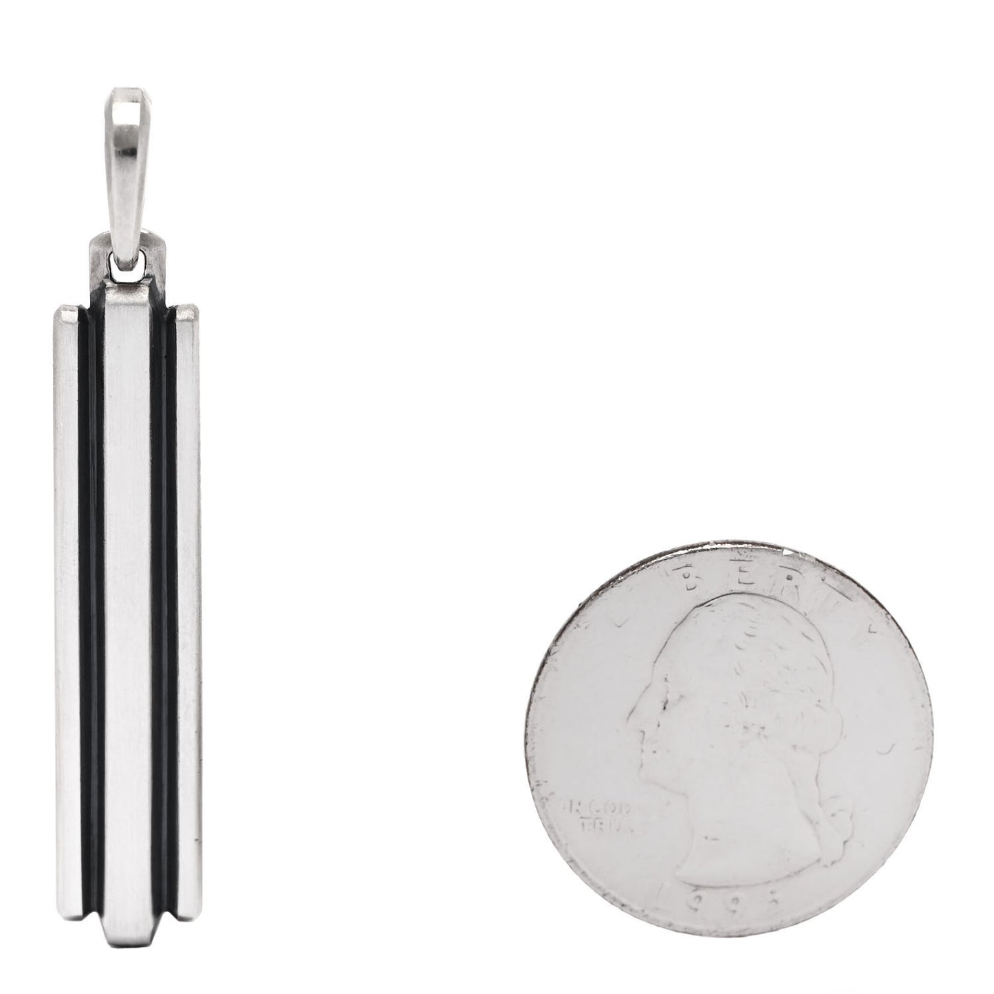 Sterling Silver Streamline Pendant