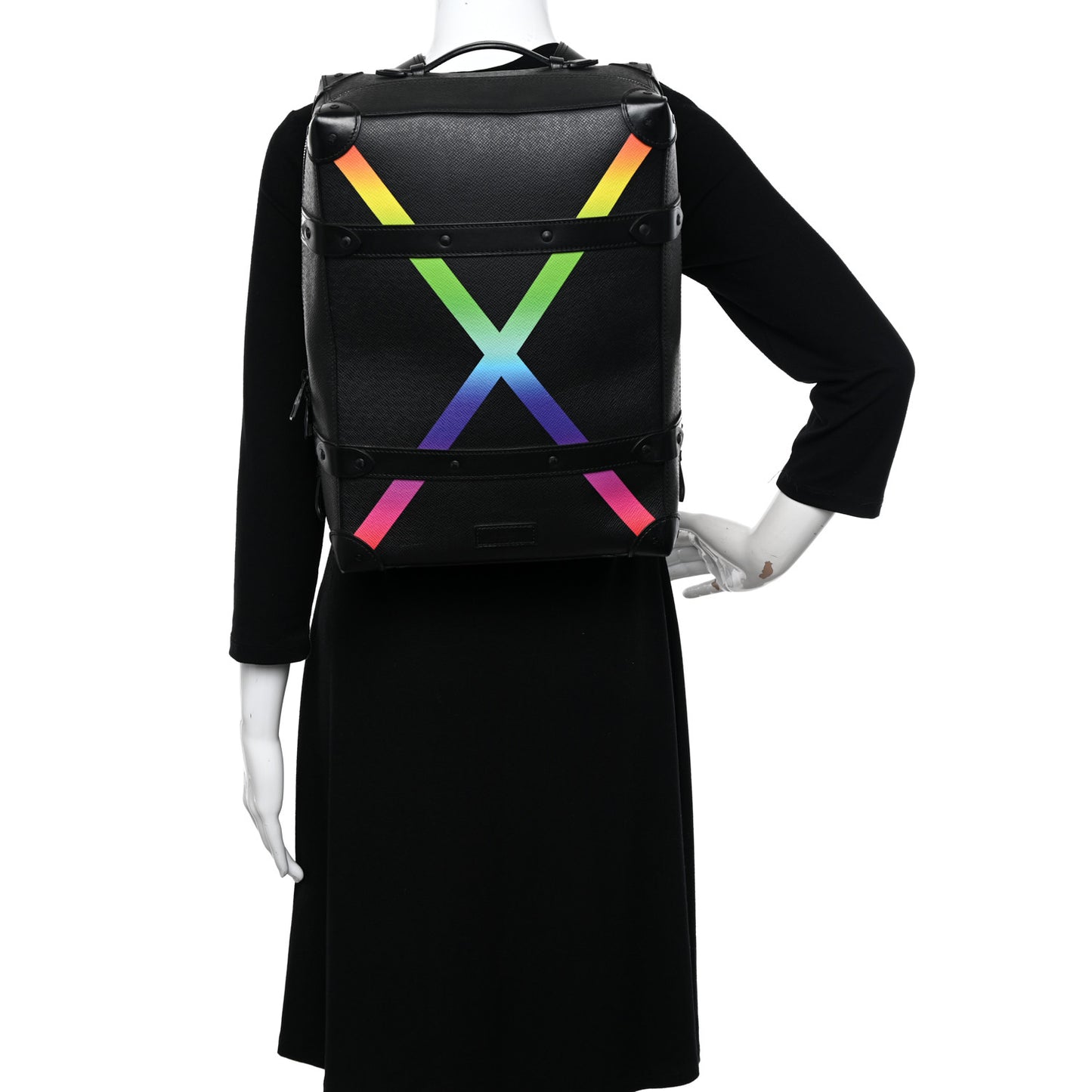 Taiga Rainbow Soft Trunk Backpack PM Black