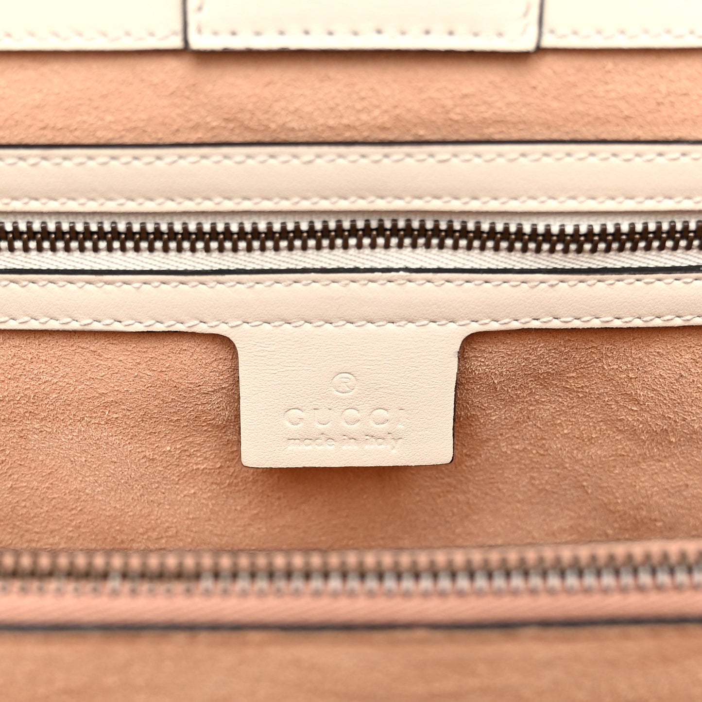 Calfskin Matelasse Medium GG Marmont Tote White