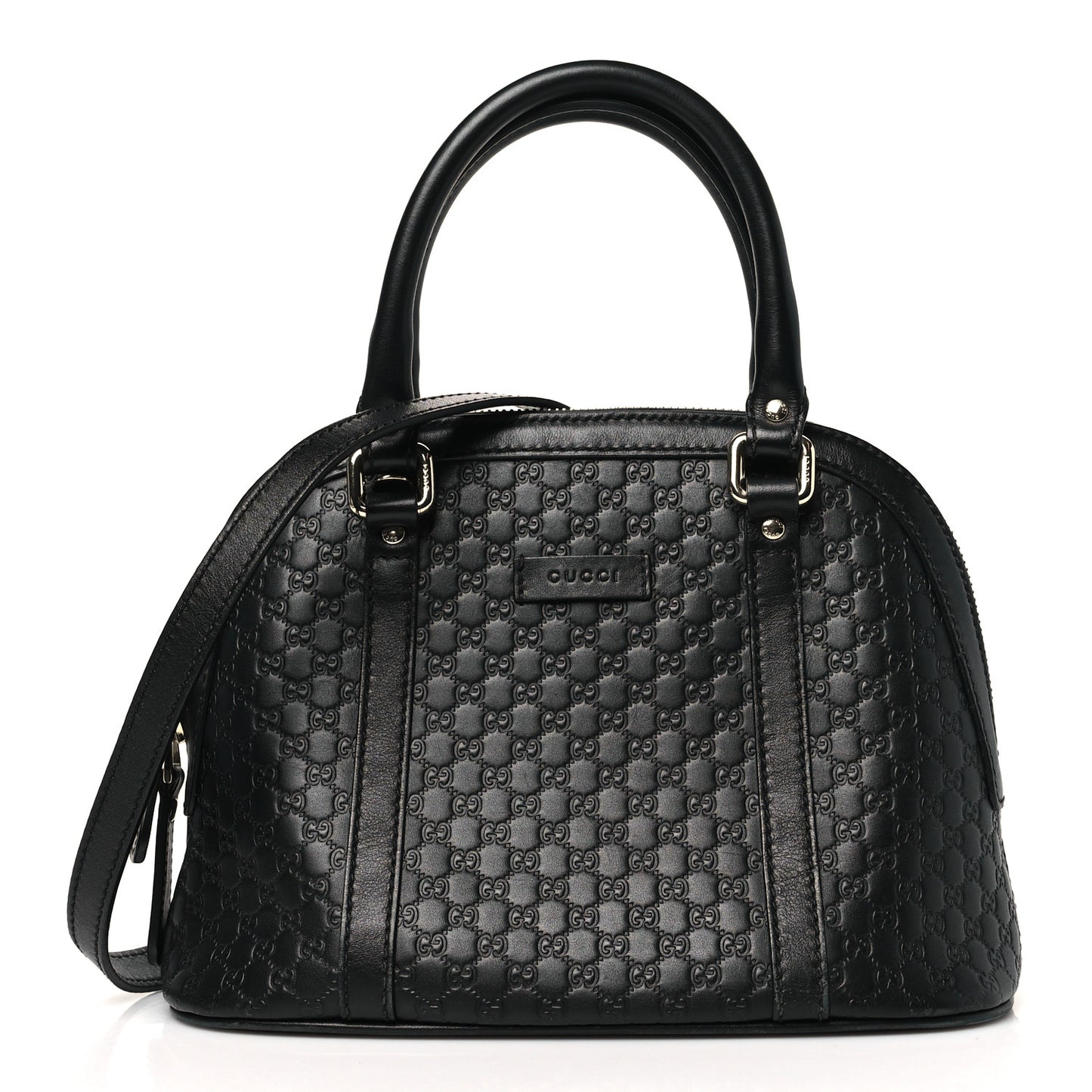 Microguccissima Mini Dome Bag Black