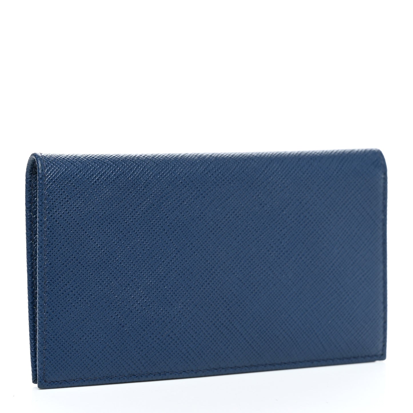 Saffiano Metal Oro Wallet Bluette
