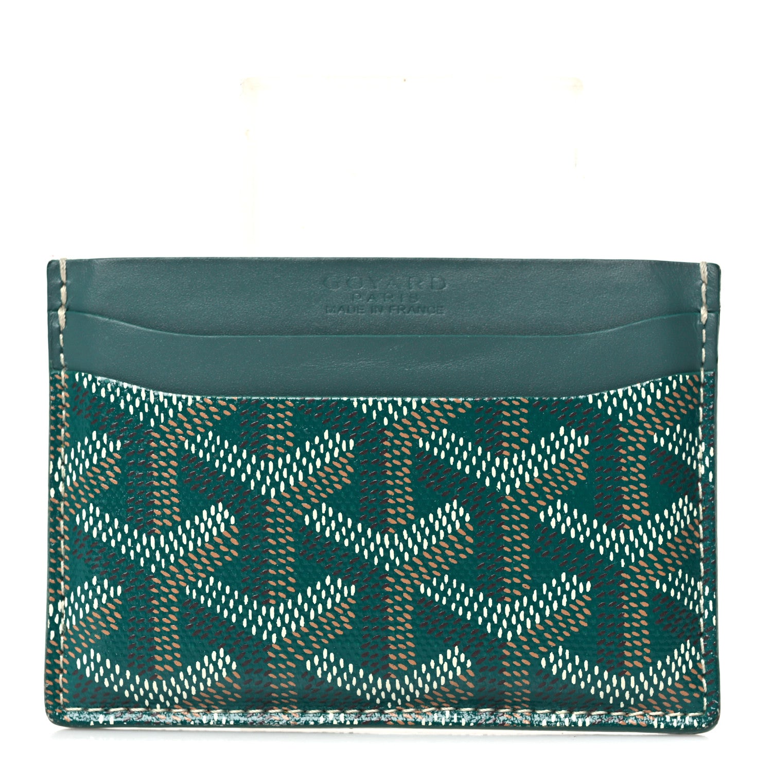Goyard Goyardine Saint Sulpice Card Holder Green 1 of 6