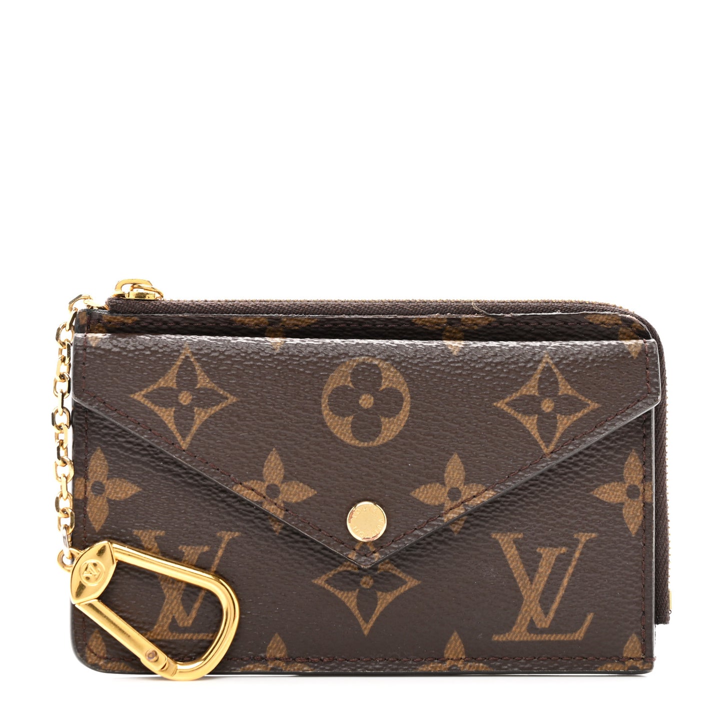 Monogram Recto Verso Card Holder Black