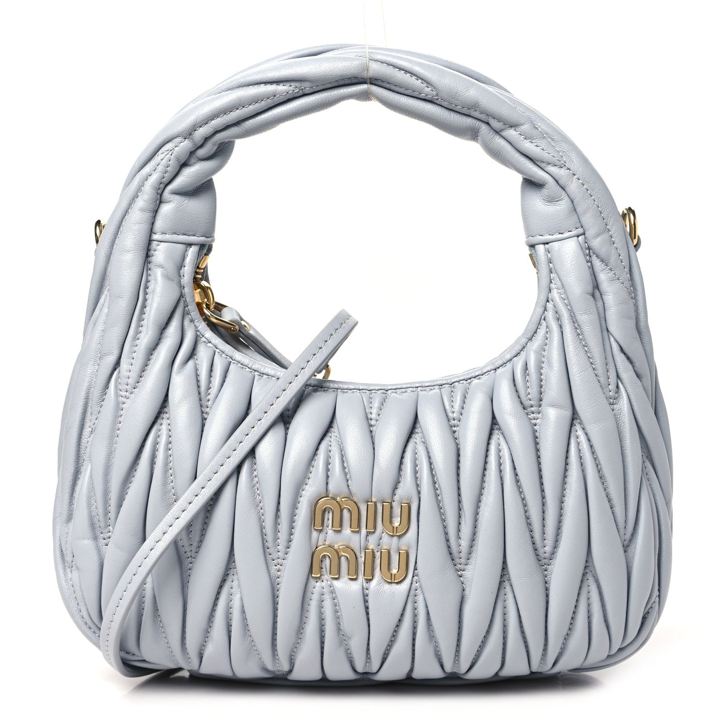 Nappa Matelasse Small Wander Hobo Fiordaliso