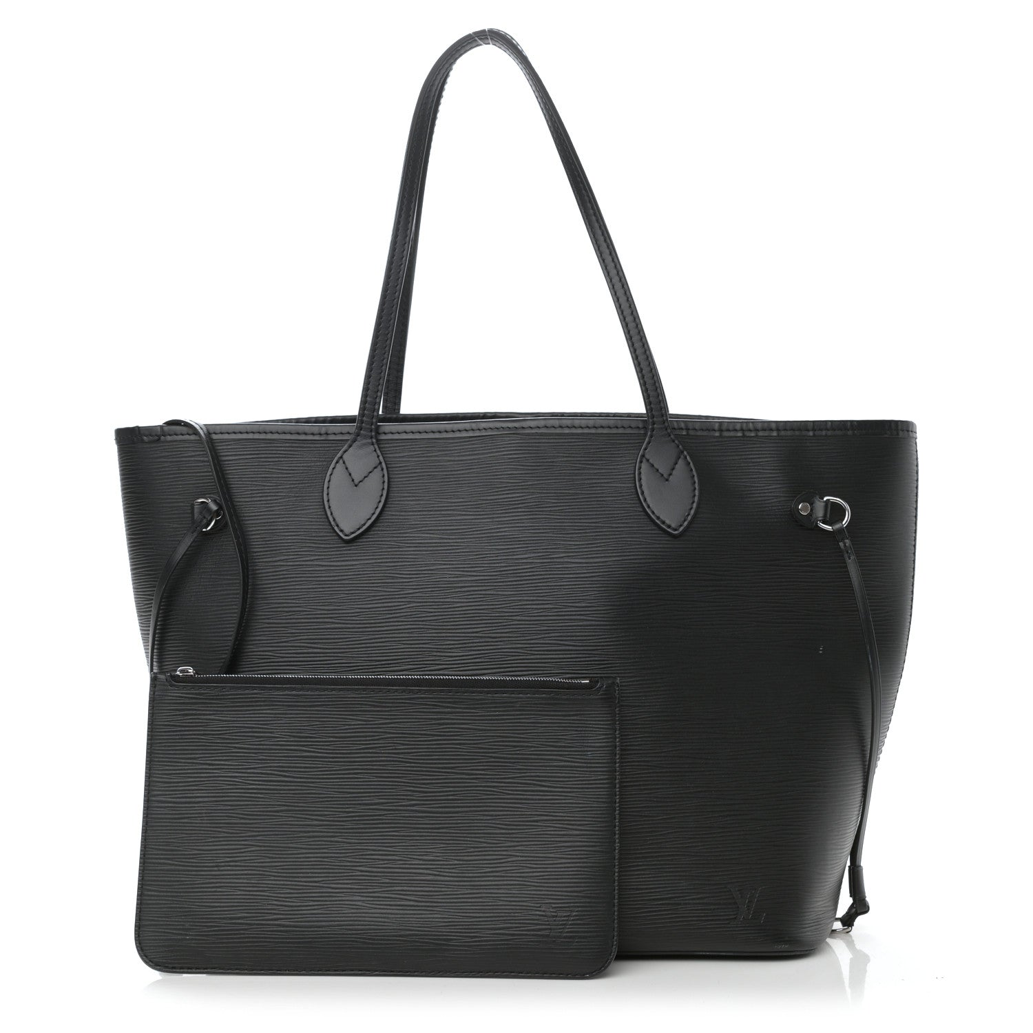 Louis Vuitton Epi Neverfull MM Black 8 of 8